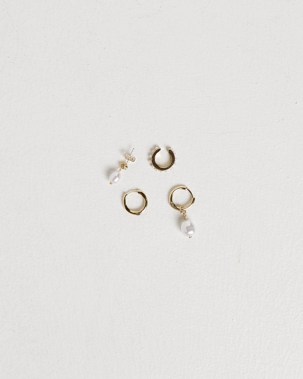 Statement Seeker Pearl Earring Pack