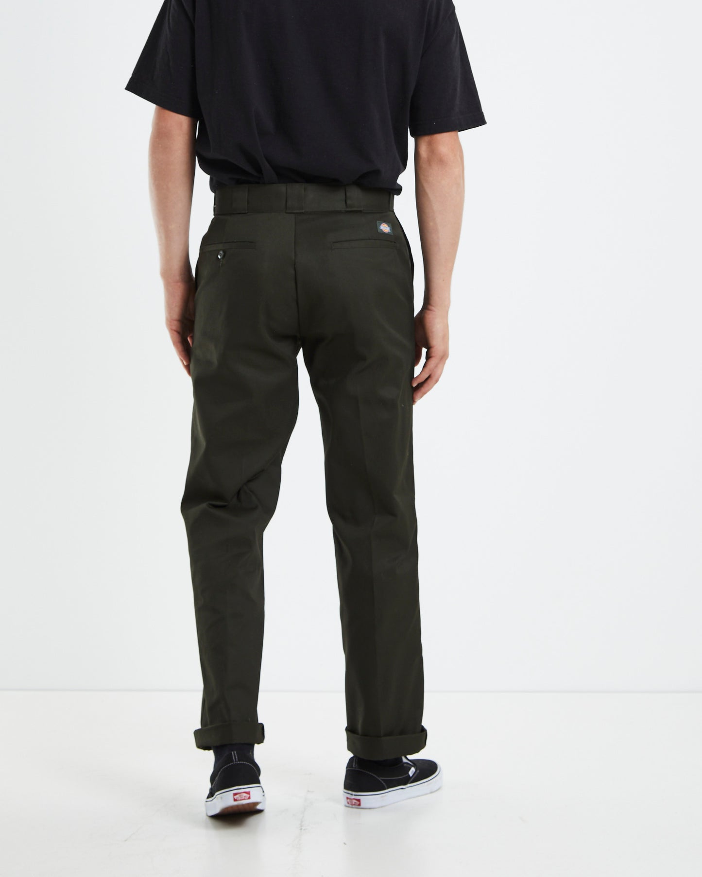 874 Original Fit Pants Pants Olive Green