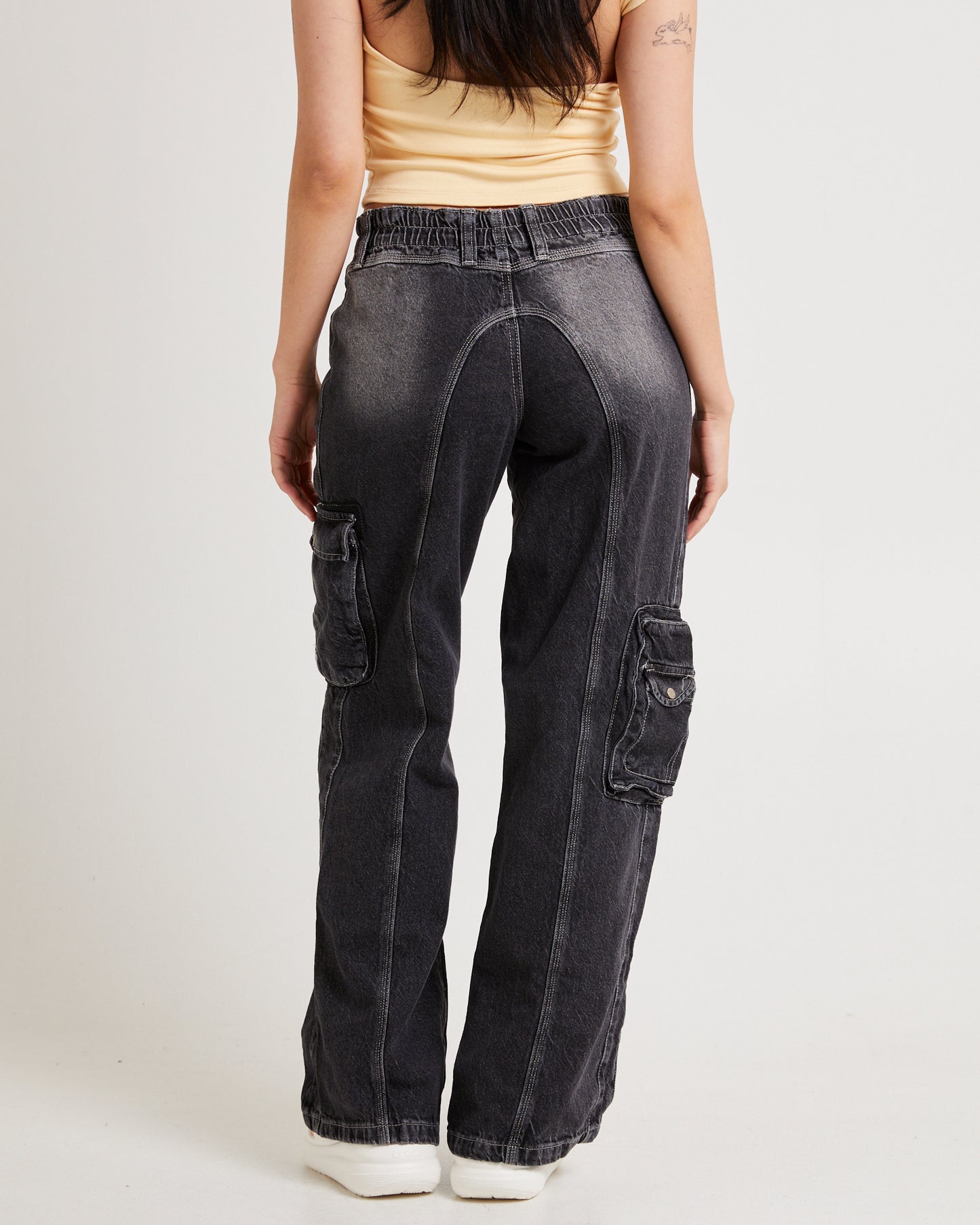 Y2K Low Rise Cargo Jeans