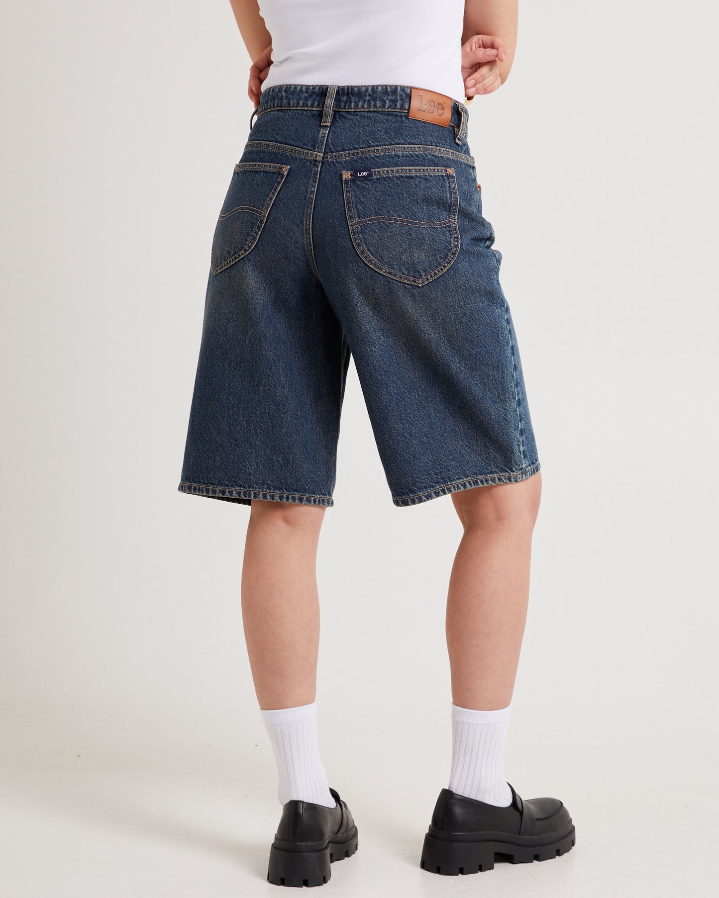 Low Slouch Relaxed Denim Jorts