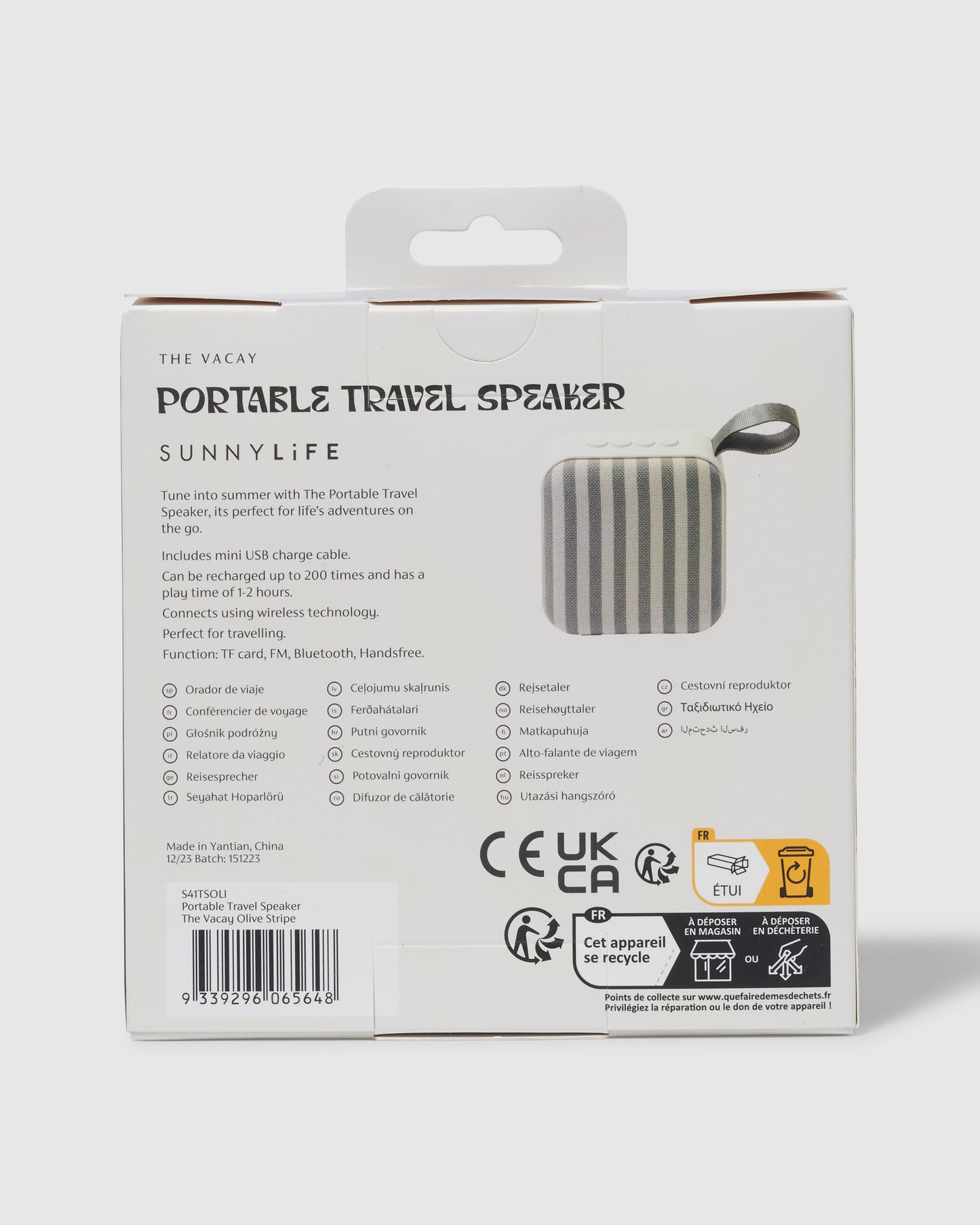 Portable Travel Speaker