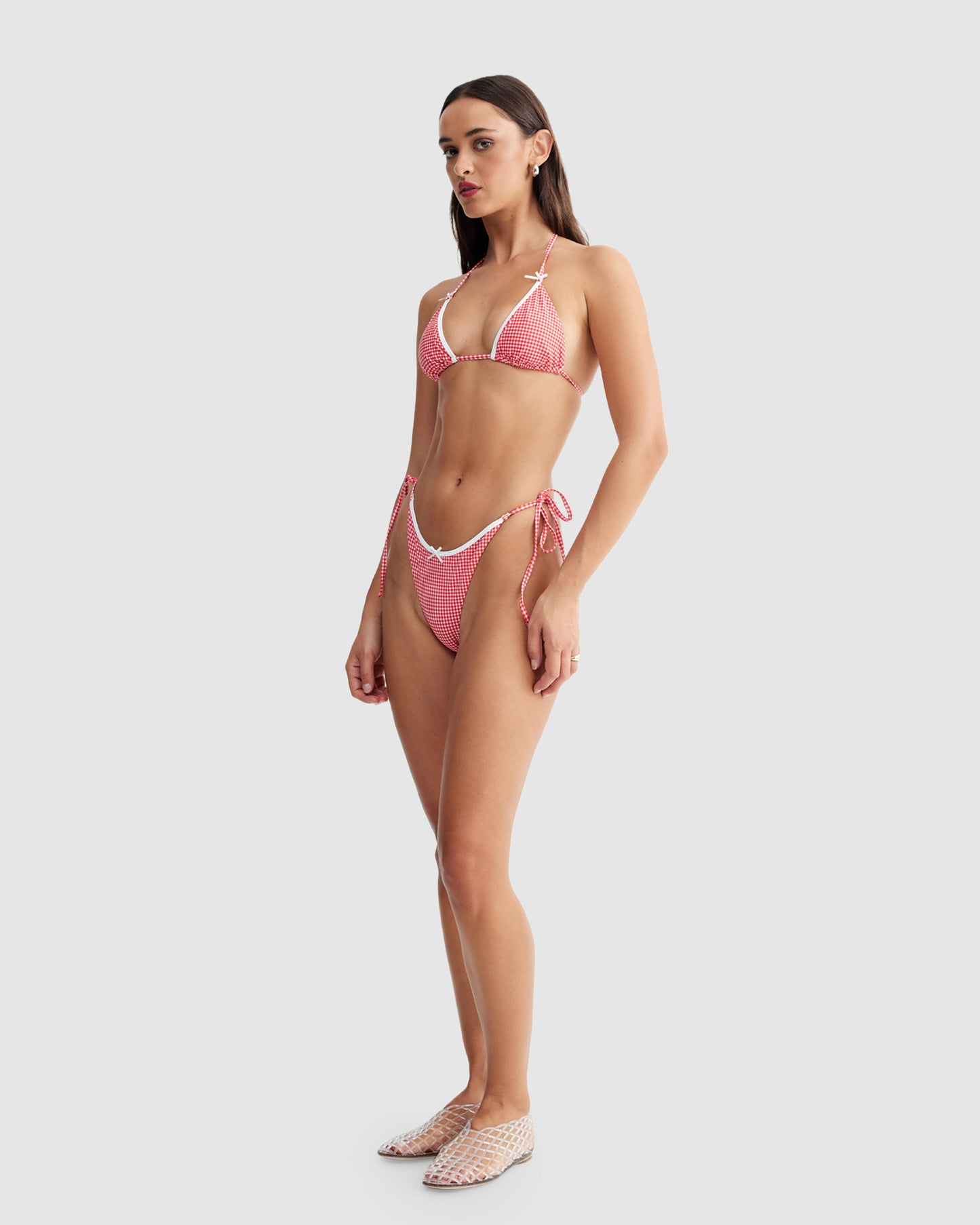 Gingham Gisel Bikini Top