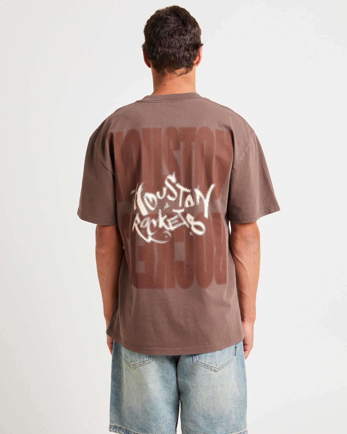 Houston Rockets Utopia Tag T-Shirt RUM RAISIN