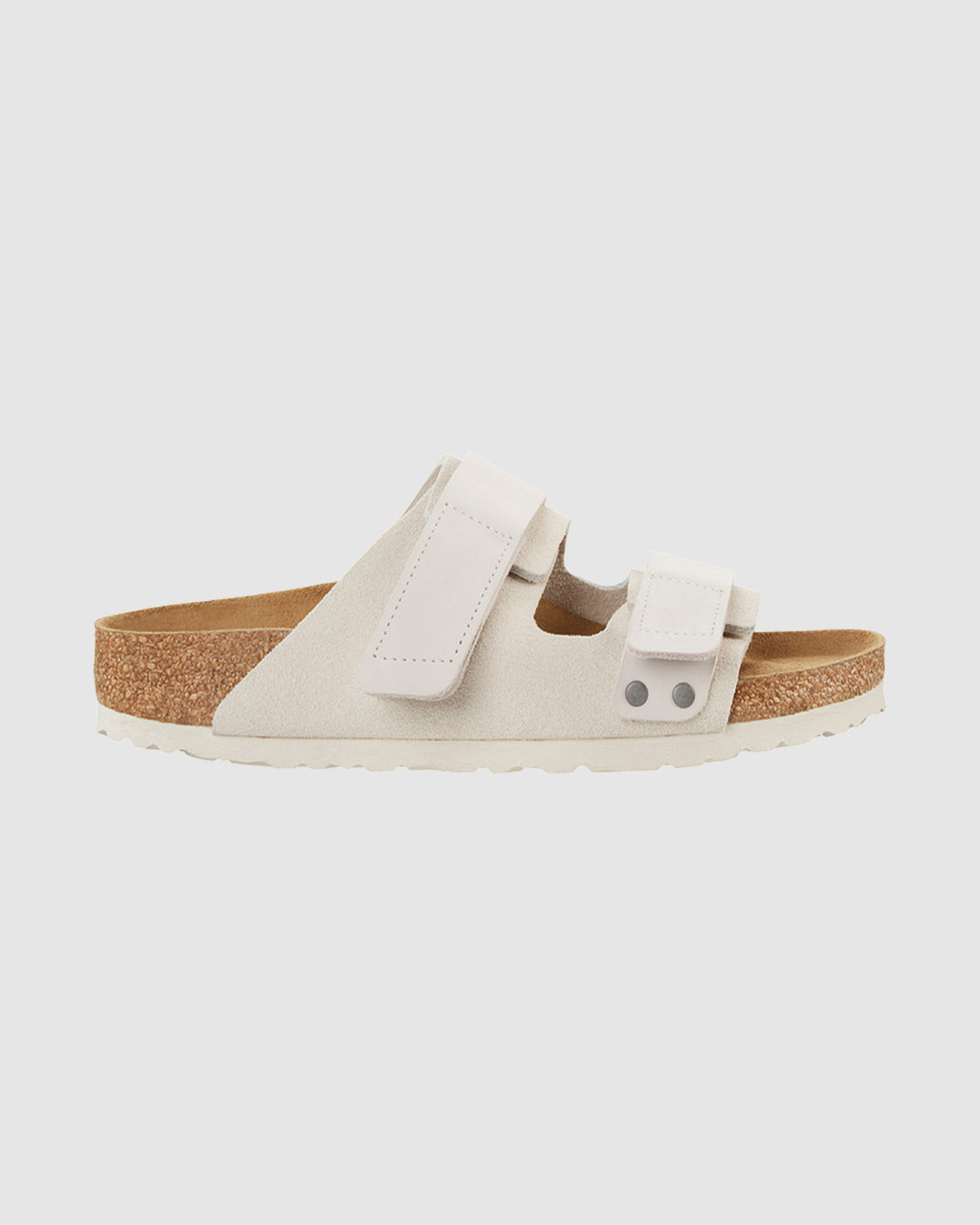 Uji Nubuck Suede Leather ANTIQUE WHITE