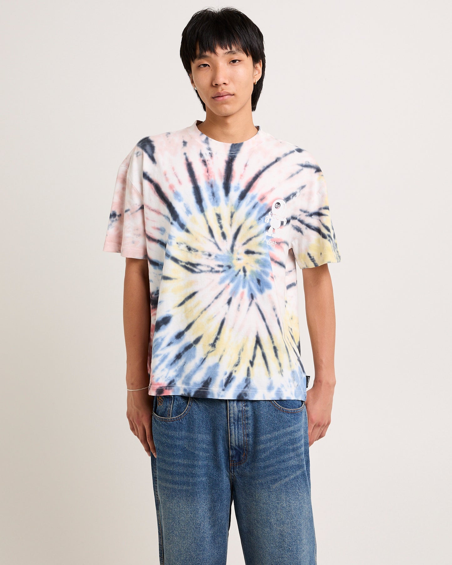 Snooker Tie Dye Cropped T-Shirt