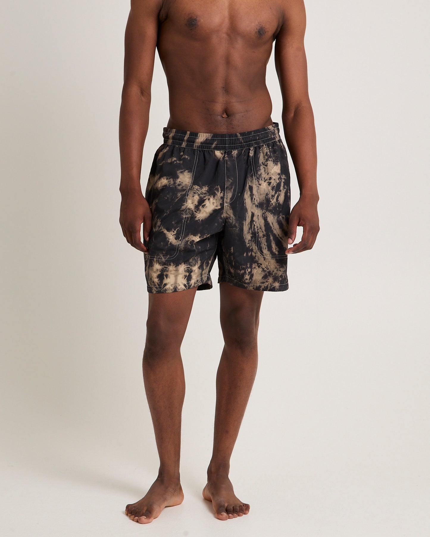 Tie Die Baywatch Swim Shorts