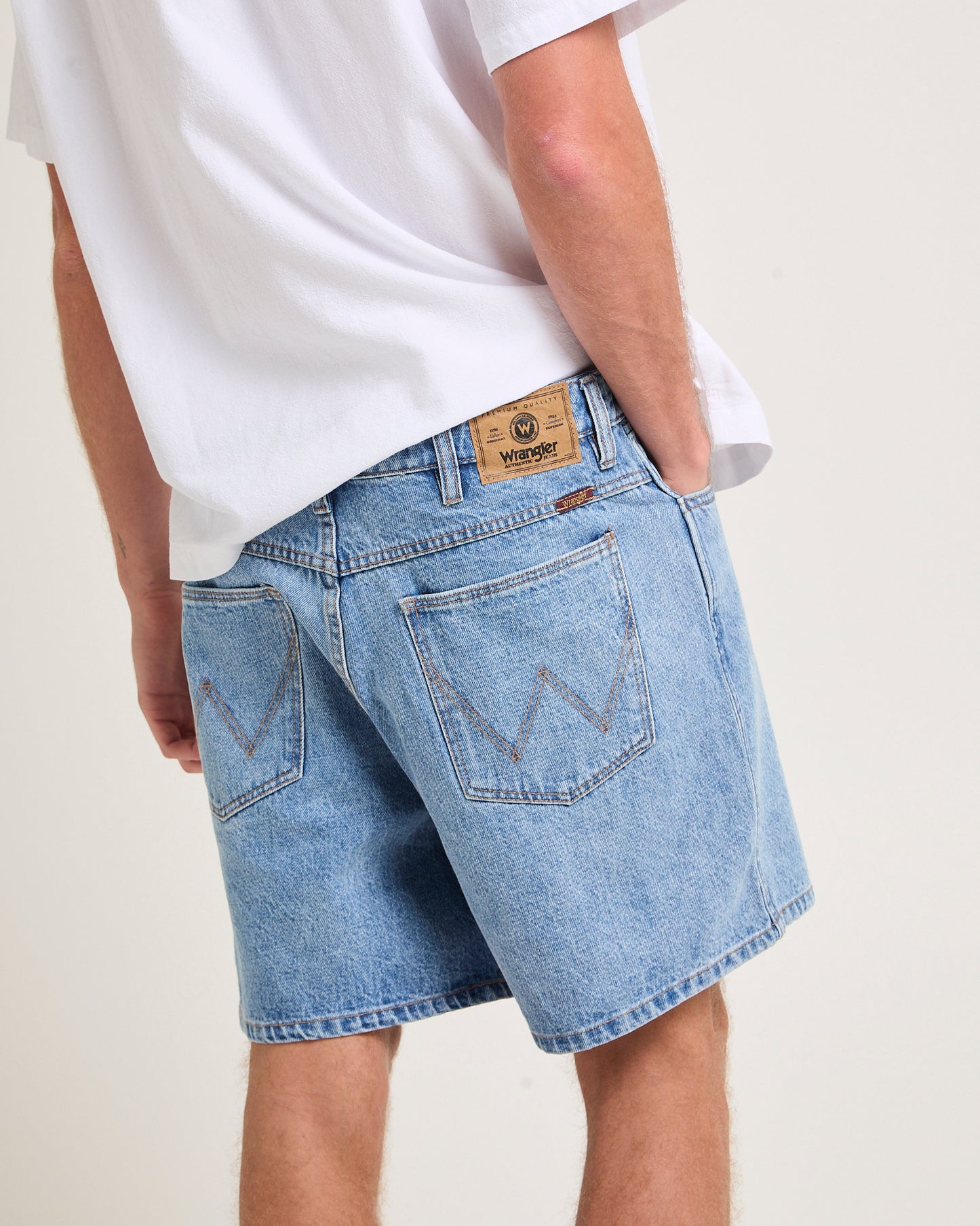Slacker Relaxed Denim Shorts
