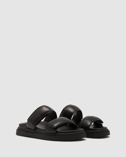 Pivot Flatform Sandals BLACK