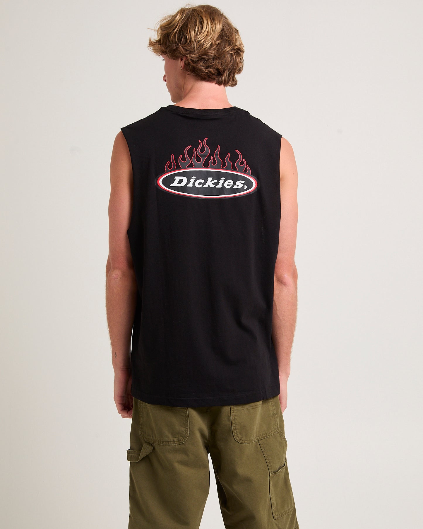 Fire Boy Muscle Tank Top