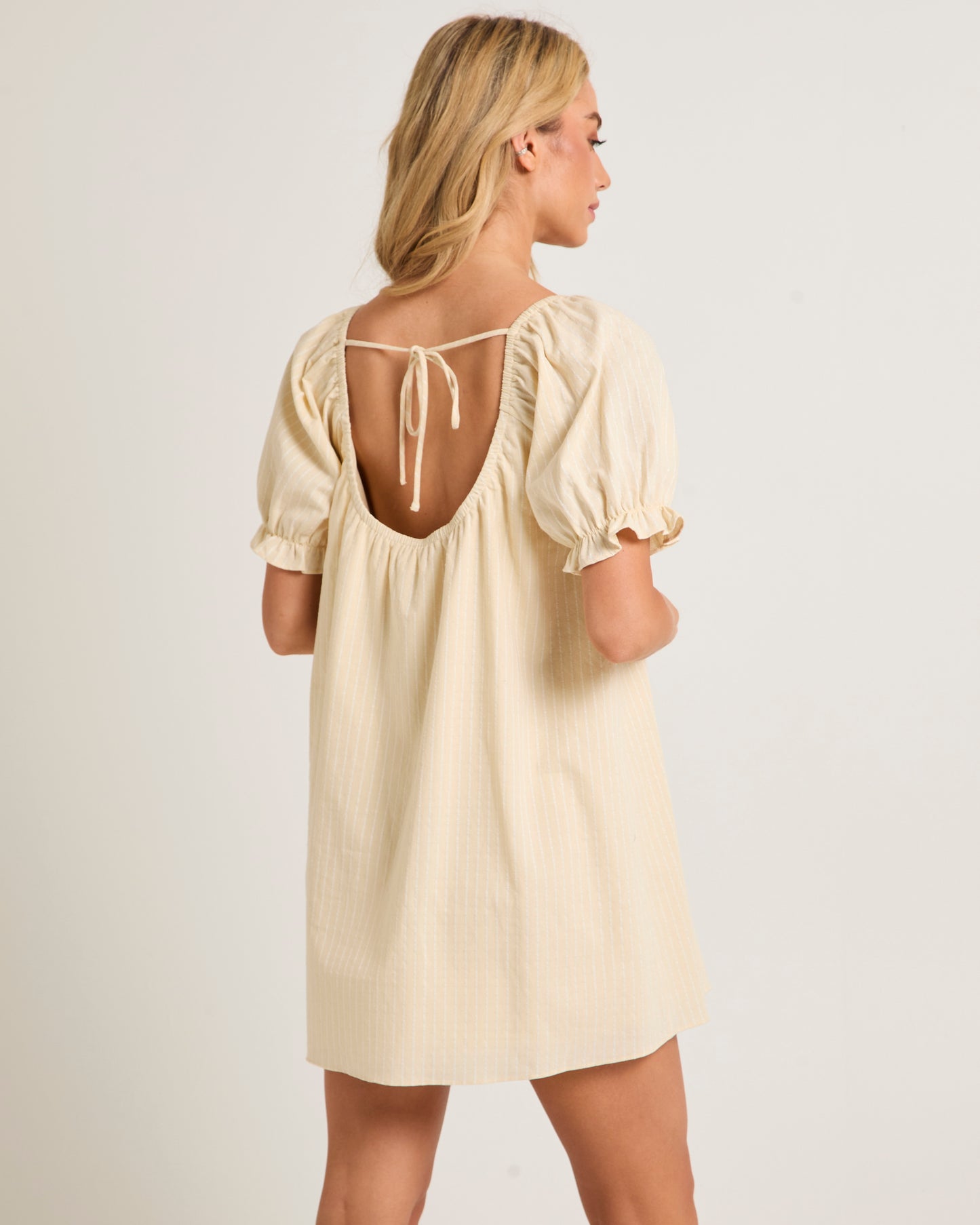 Nelson Smock Beach Mini Dress