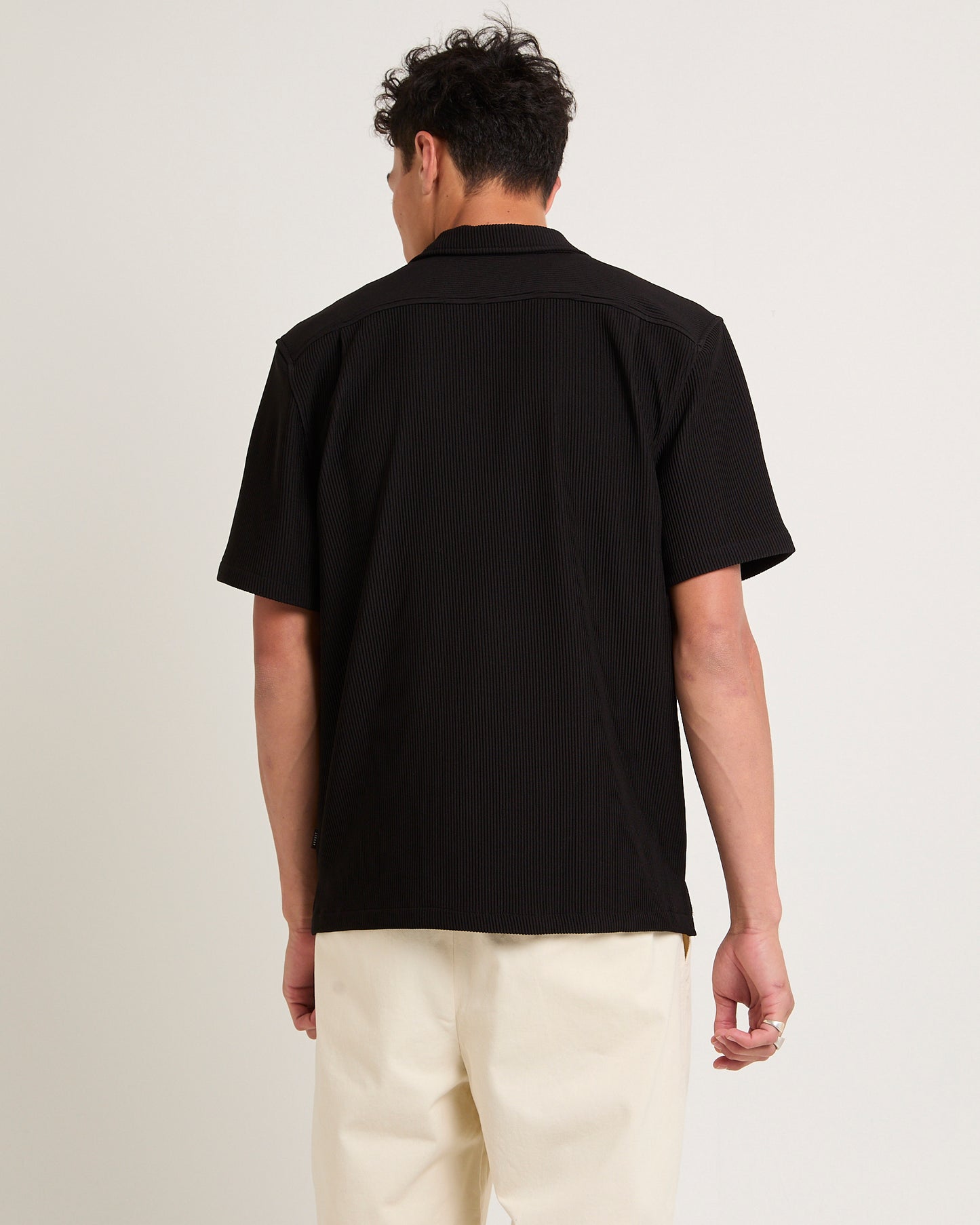 Pleated Resort Short SleeveShirt
