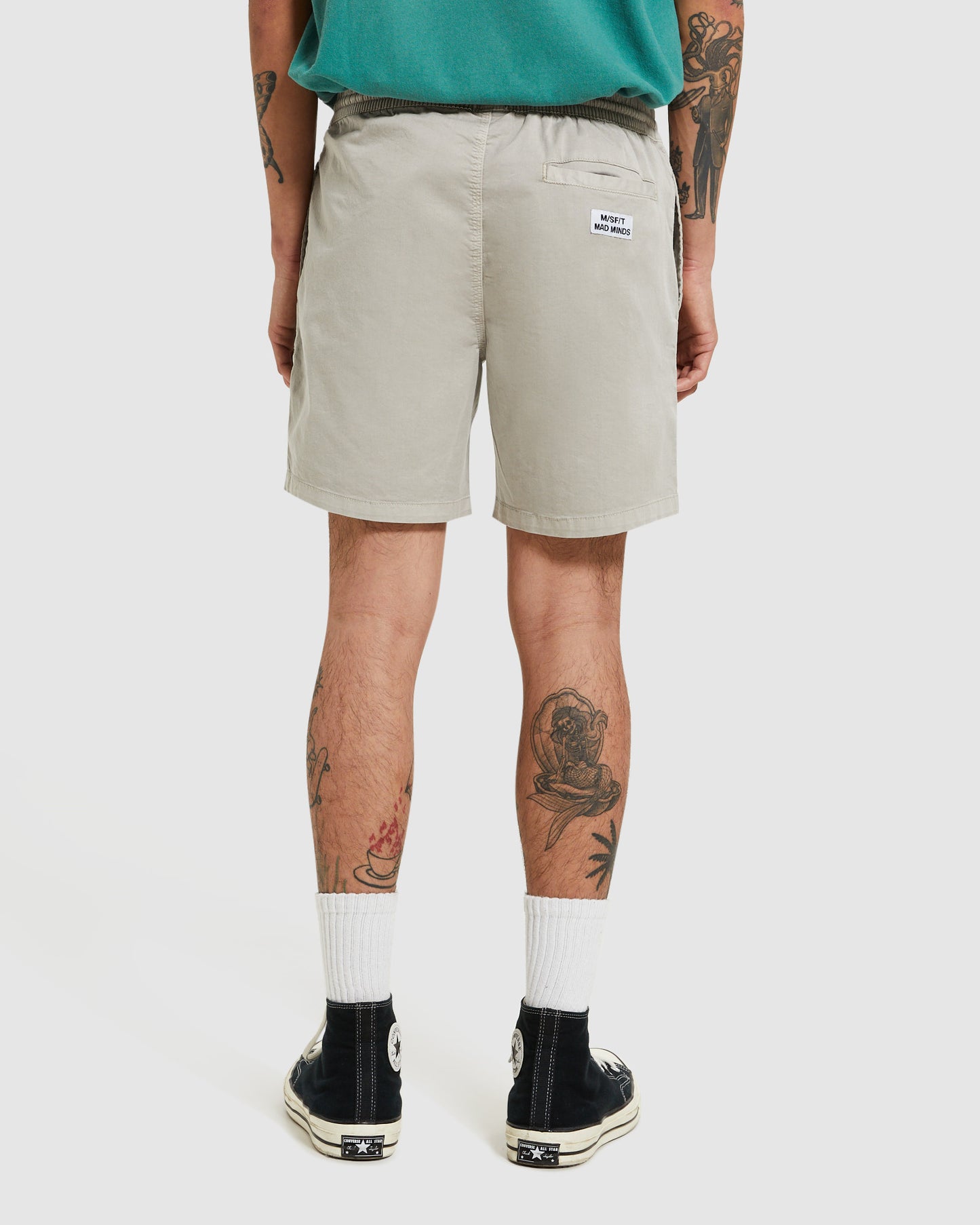 Suspended Particle Shorts Pigment Grey