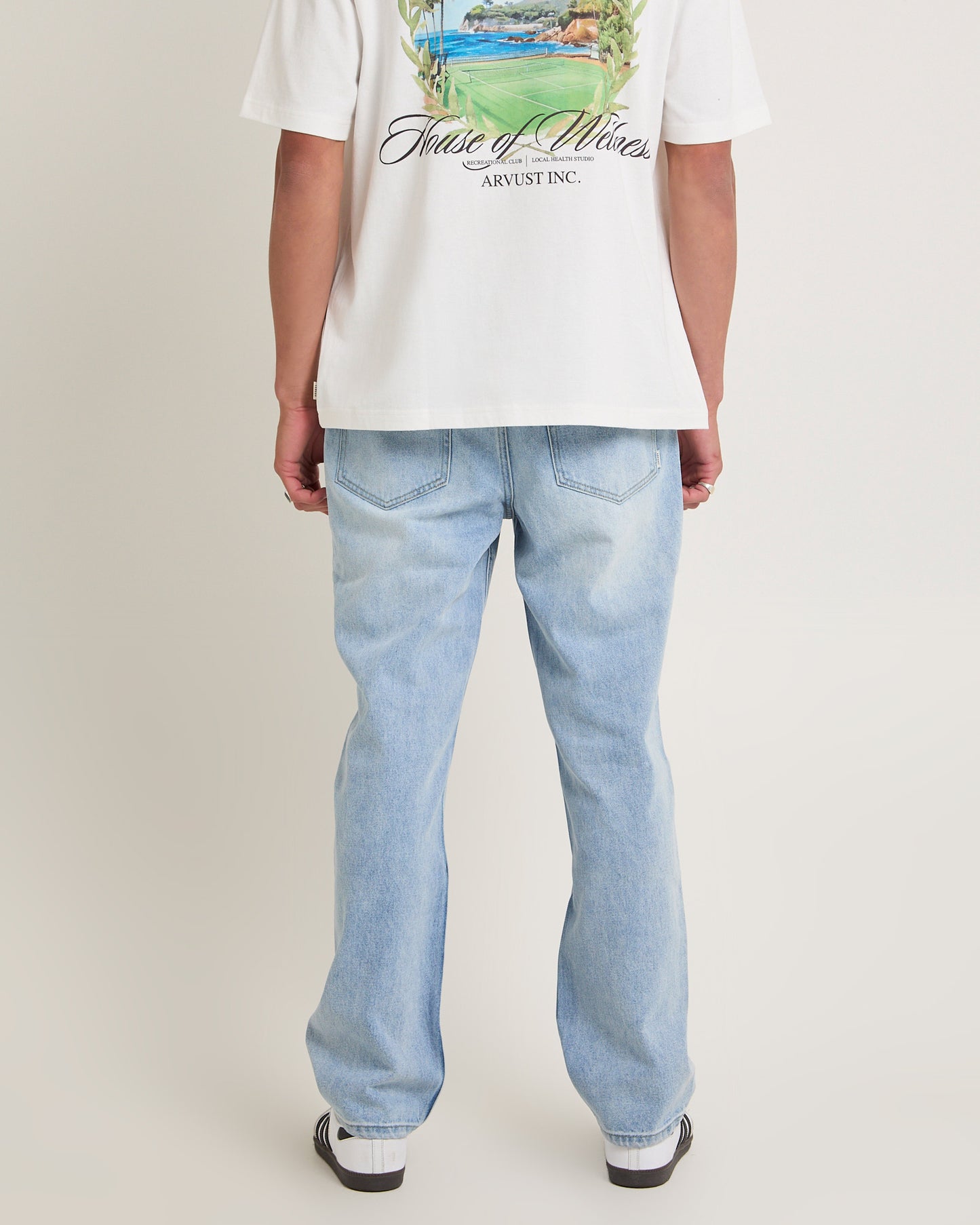 Reunion Straight Leg Denim Jeans
