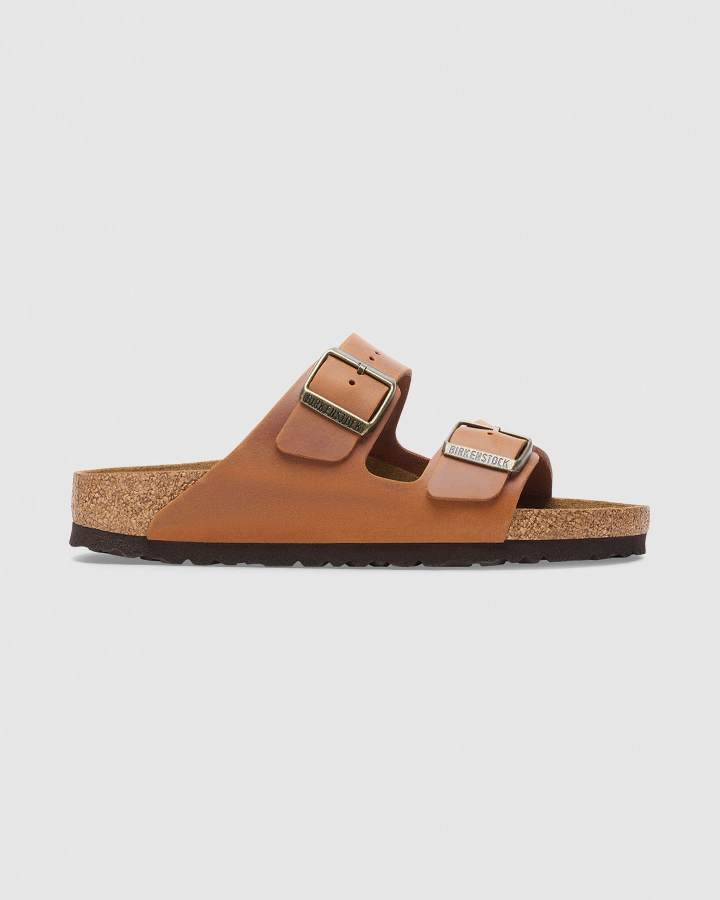Arizona Oiled Leather Sandals Cognac