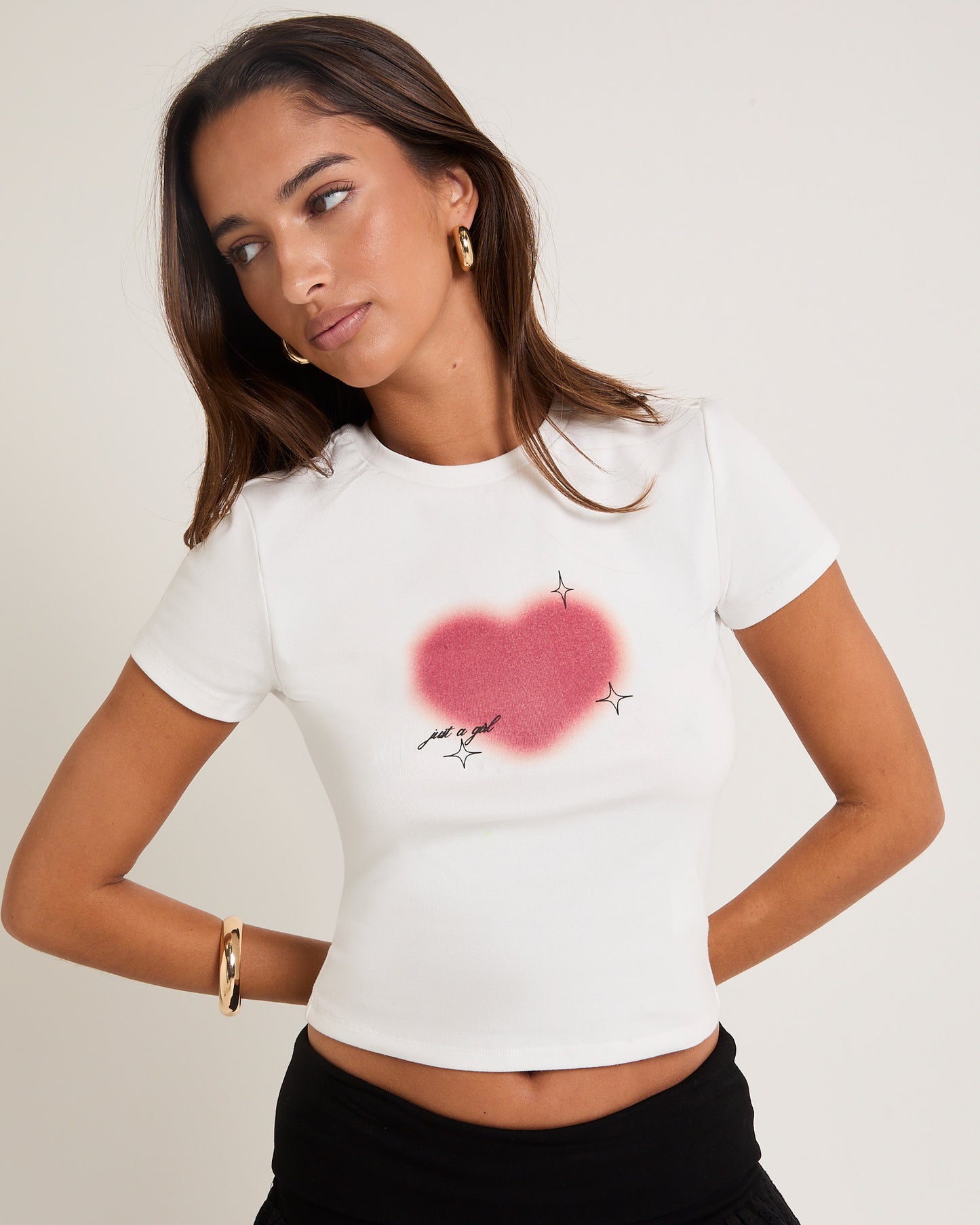 Just A Girl Baby Tee