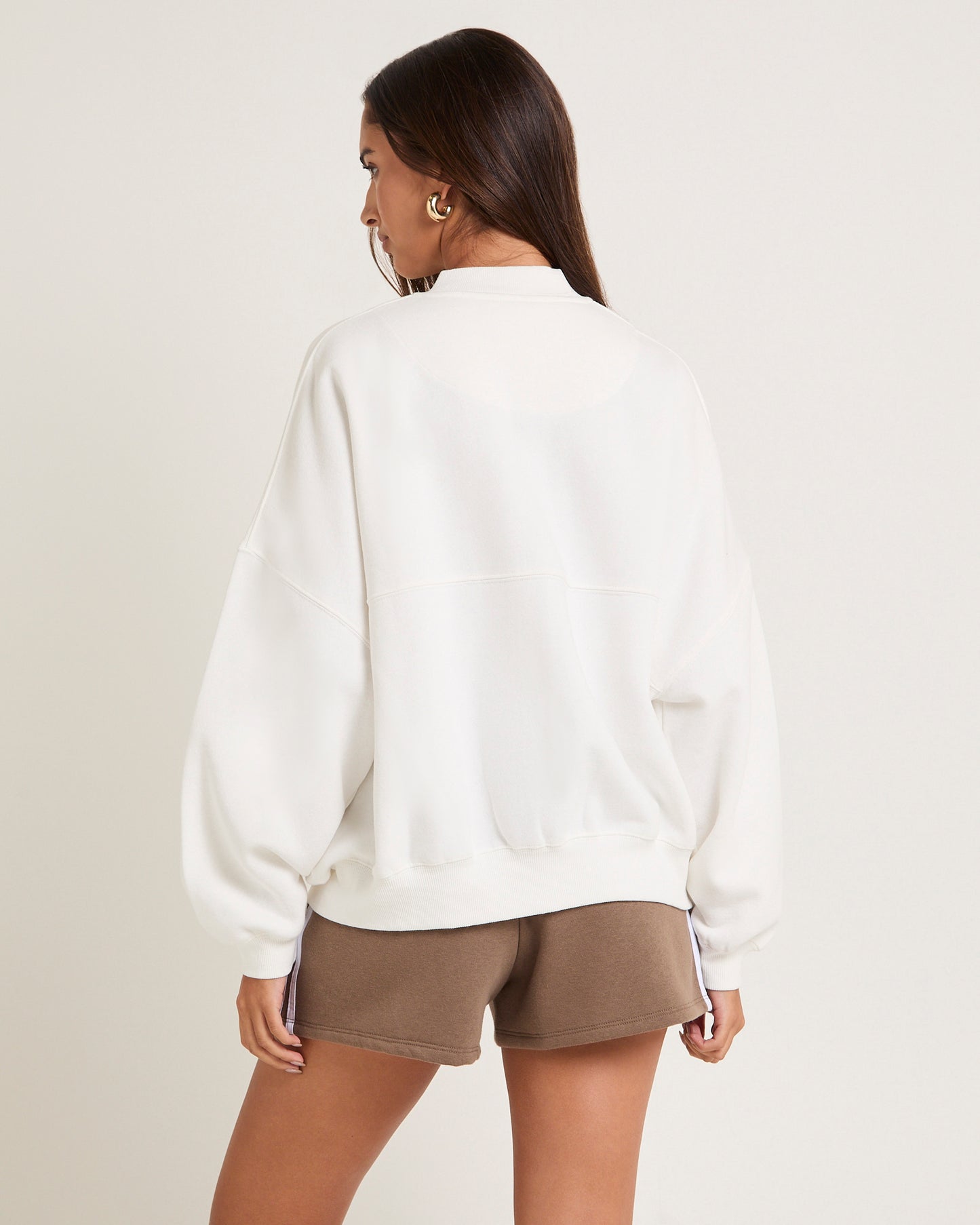 Subtitled Zip Bomber Jacket