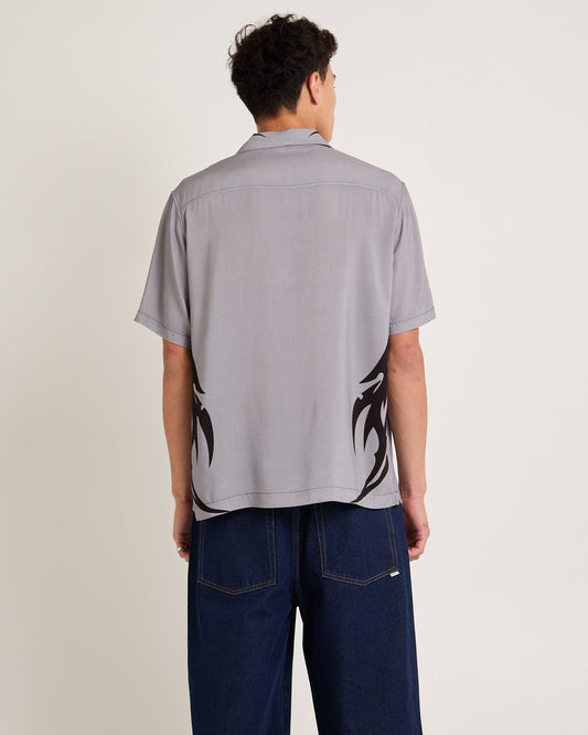 Nu Short Sleeve Resort Shirt GREY