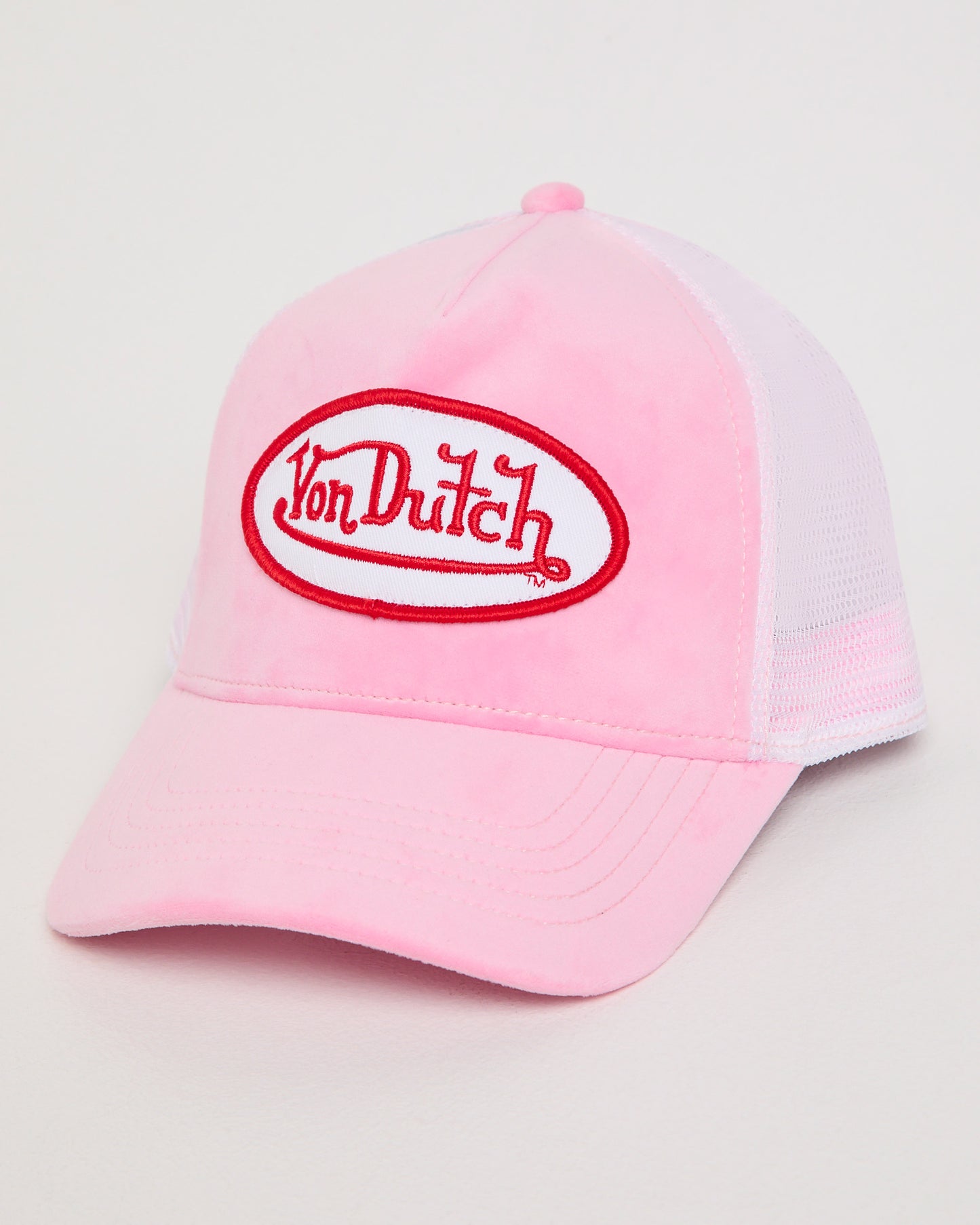 Unisex Trucker Hat Pink Velvet