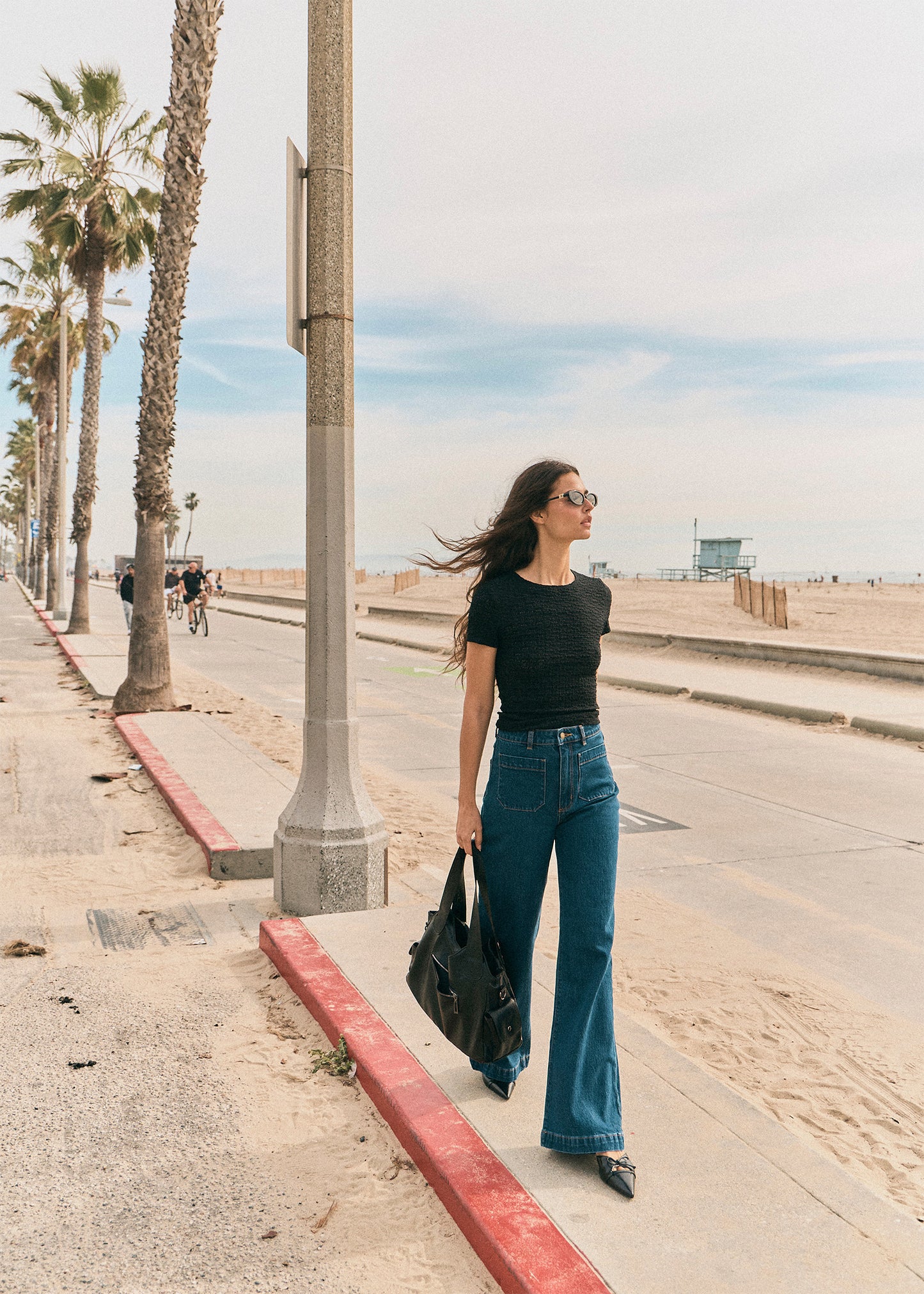 Sailor Denim Jeans Long Eco Ruby