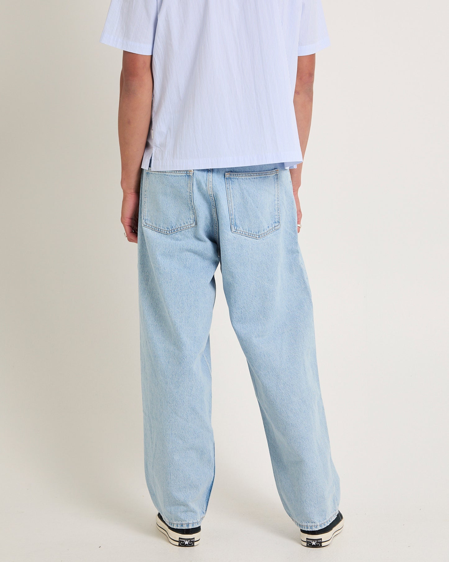 Omar Baggy Denim Jeans Stream Light Retro