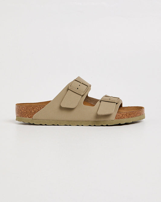Arizona Faded Khaki Birko-Flor Sandals KHAKI