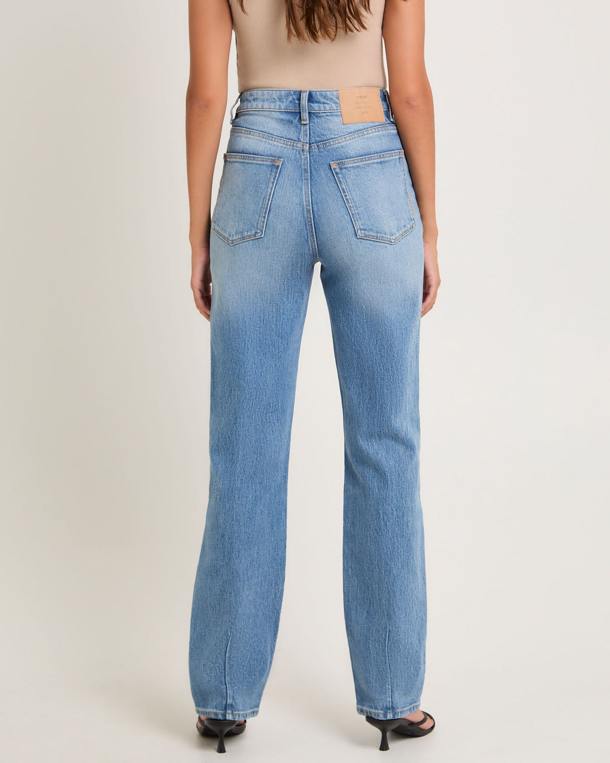 Nico Straight Denim Jeans MID VINTAGE INDIGO