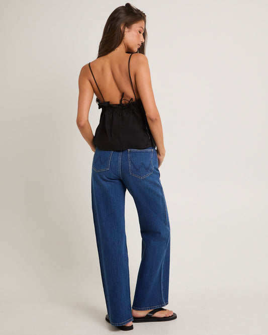 Hi Bells Flared Denim Jeans HEADLINER BLUE