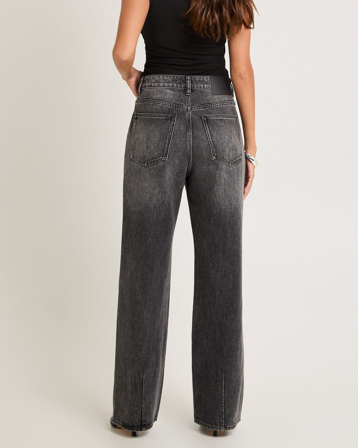 Coco Relaxed Denim Jeans Alphaville WASHED BLACK
