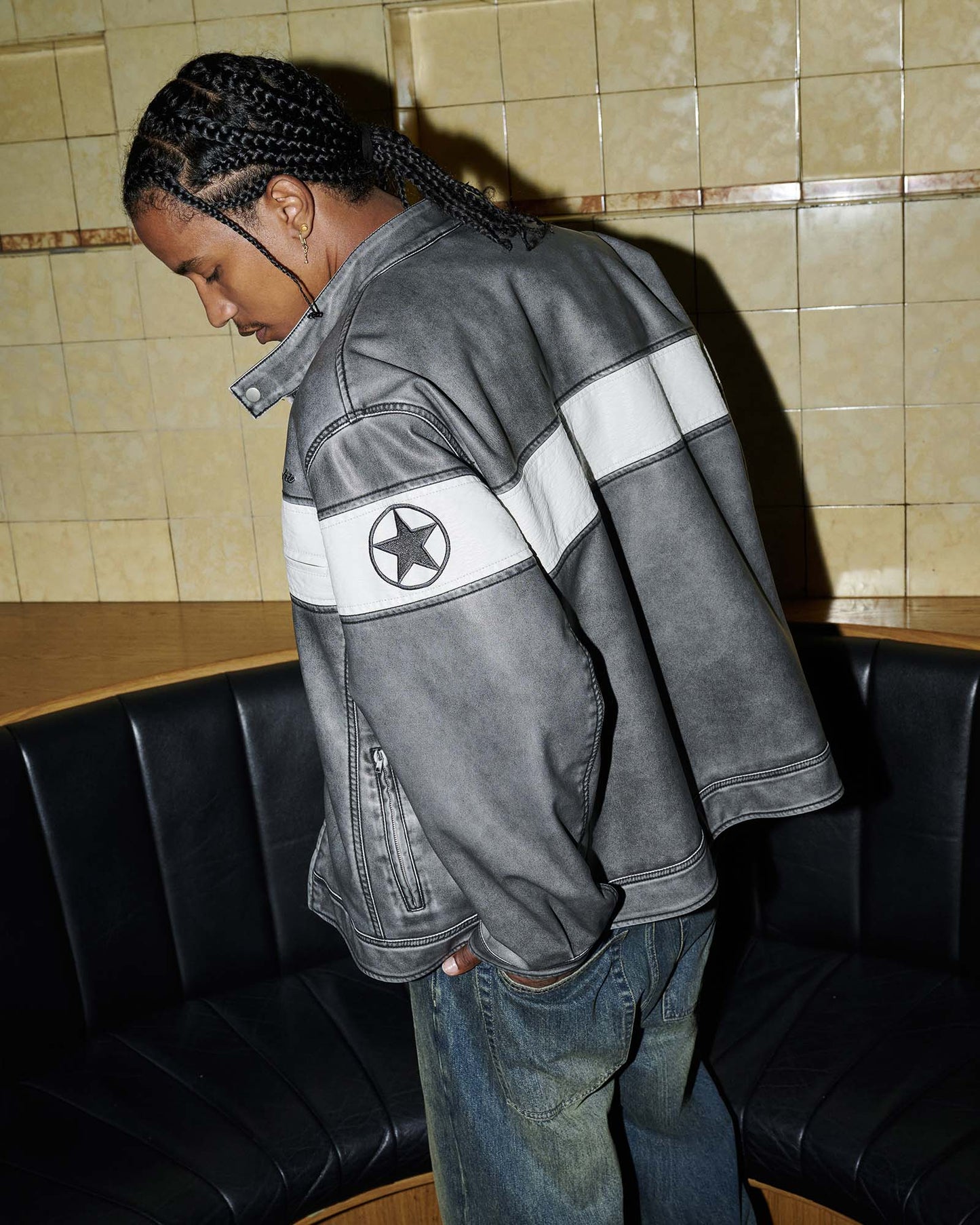 Game PU Leather Jacket