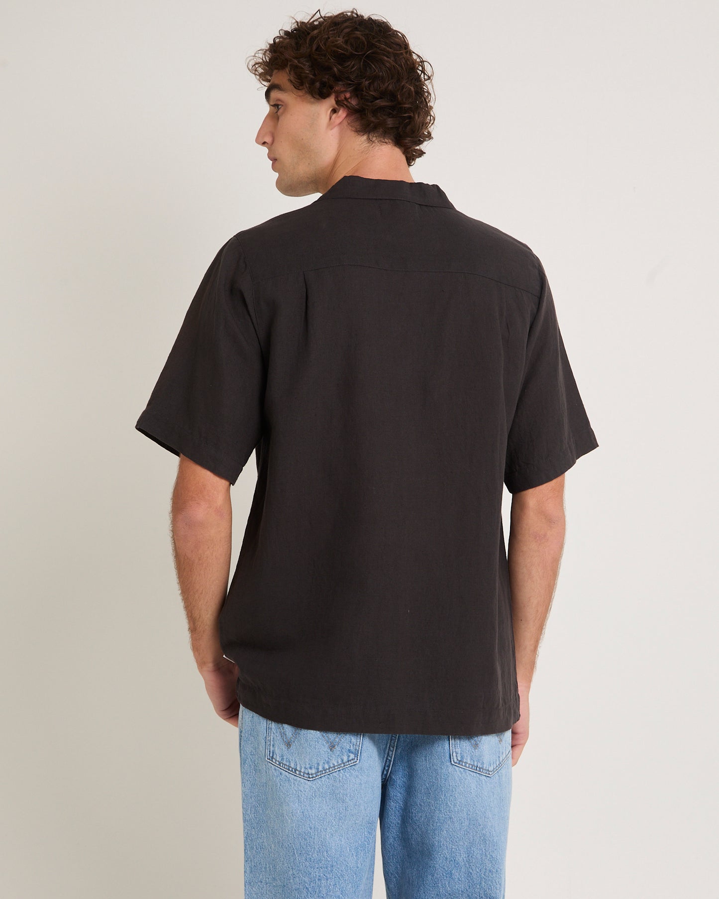 Motif Emb Bowler Shirt