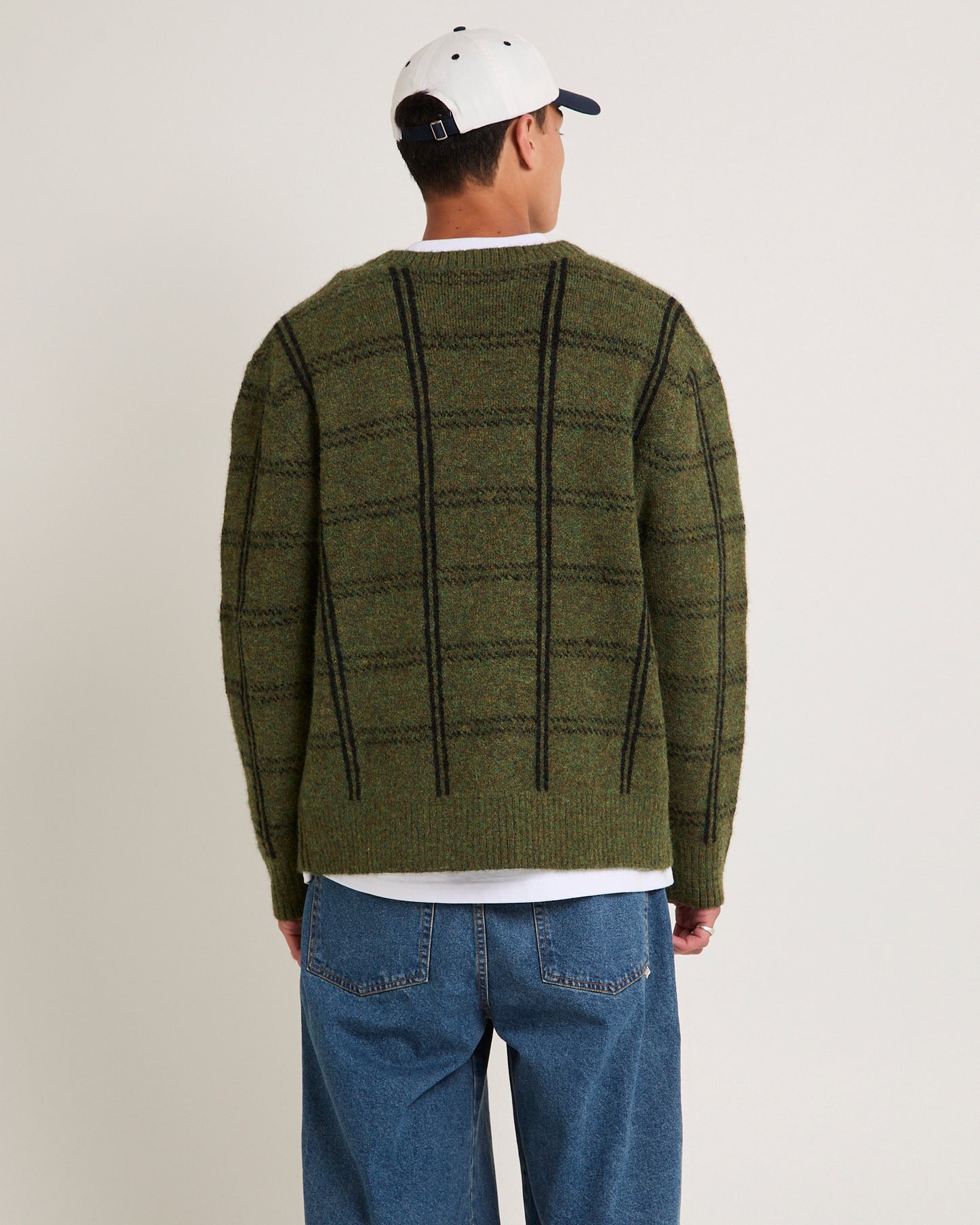 BRUNO CHECK CARDIGAN