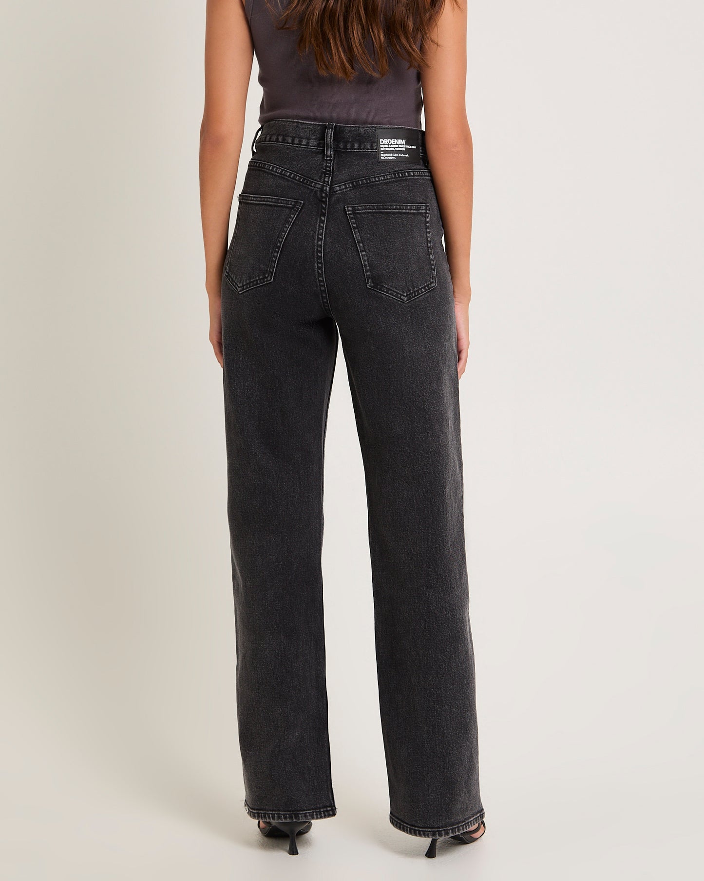 Echo Denim Jeans Tar Retro Black