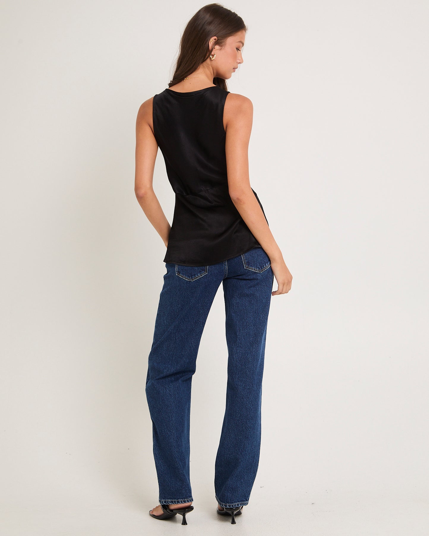 99 Low Straight Denim Jeans Tara