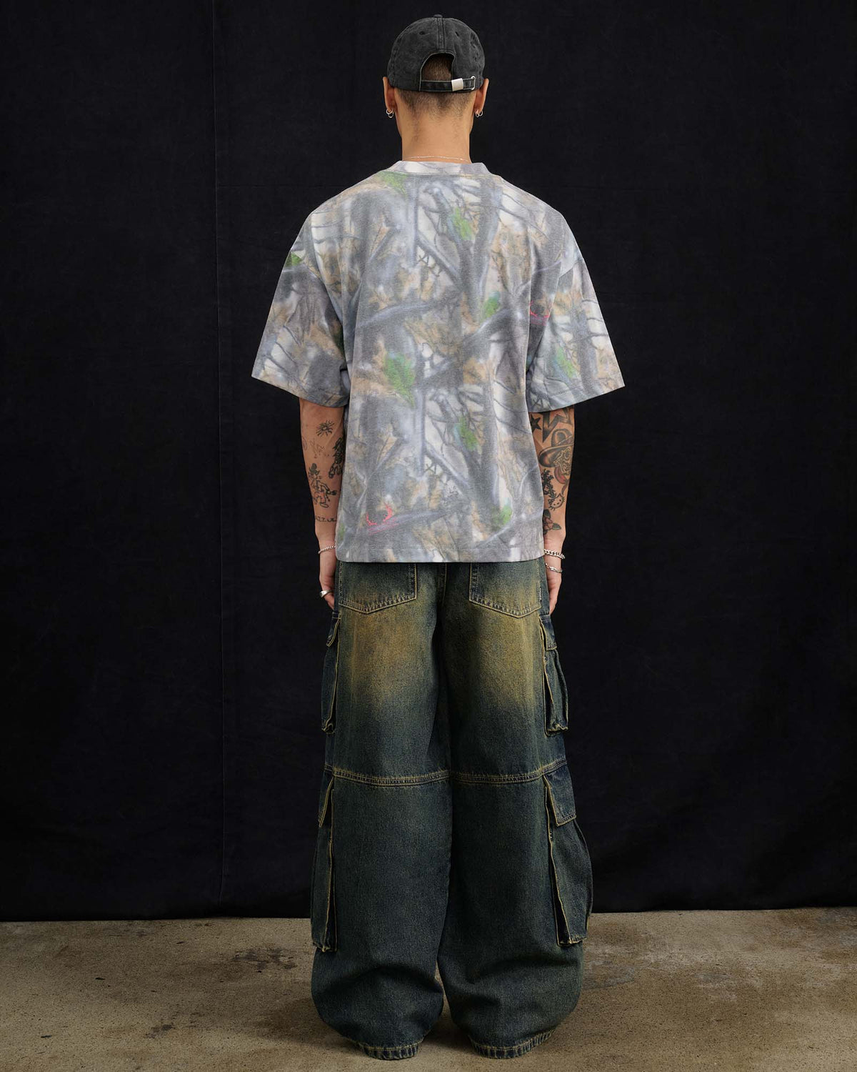 Camo Mountains T-Shirt REAL TREE