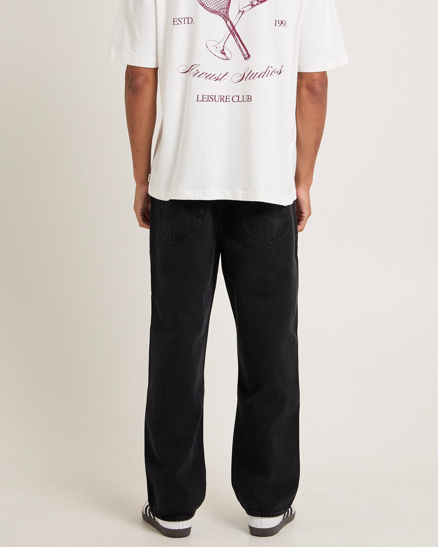 L-Four Baggy Denim Jeans Cinder