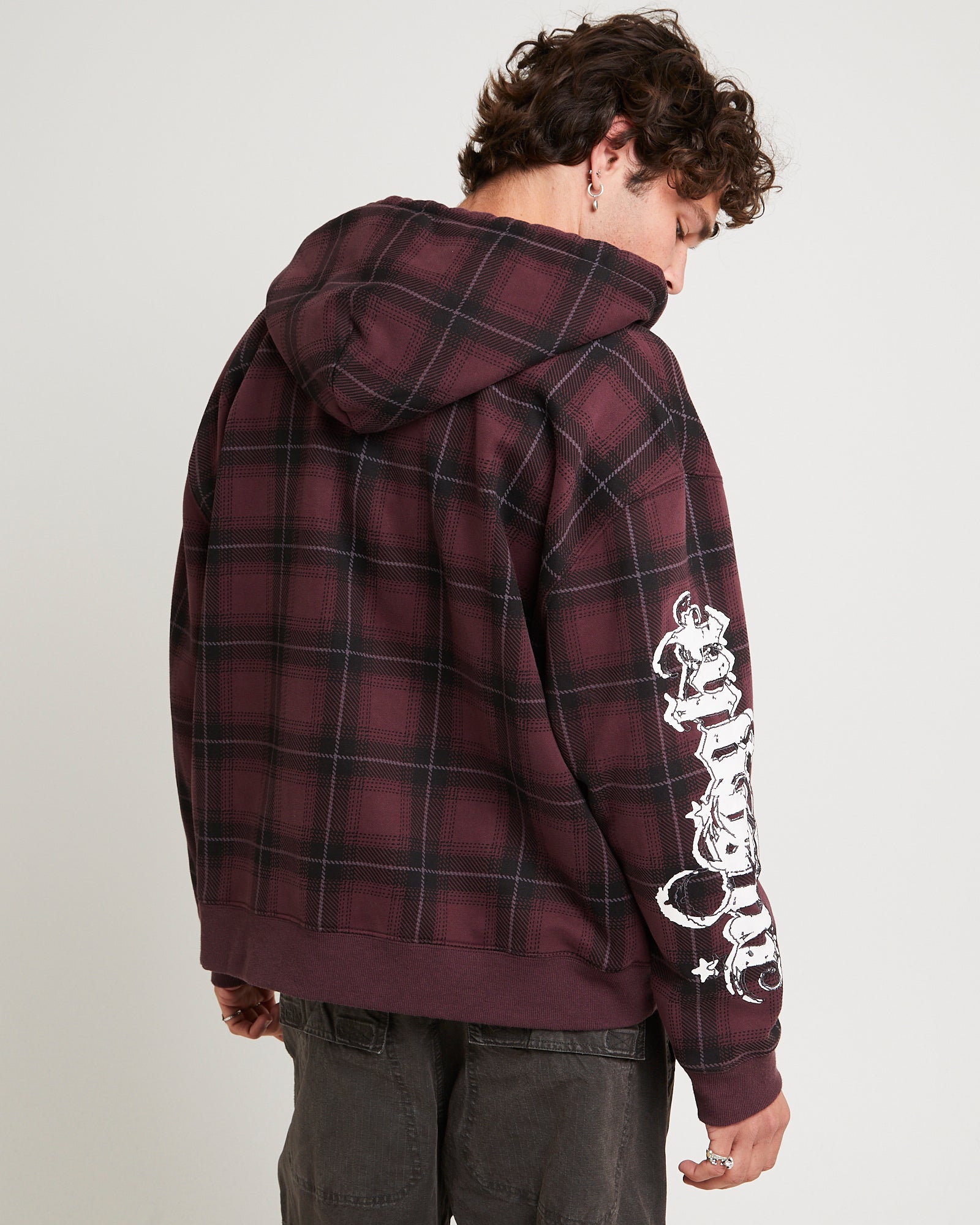 Yard Check Zip Through Hoodie – General Pants Co.