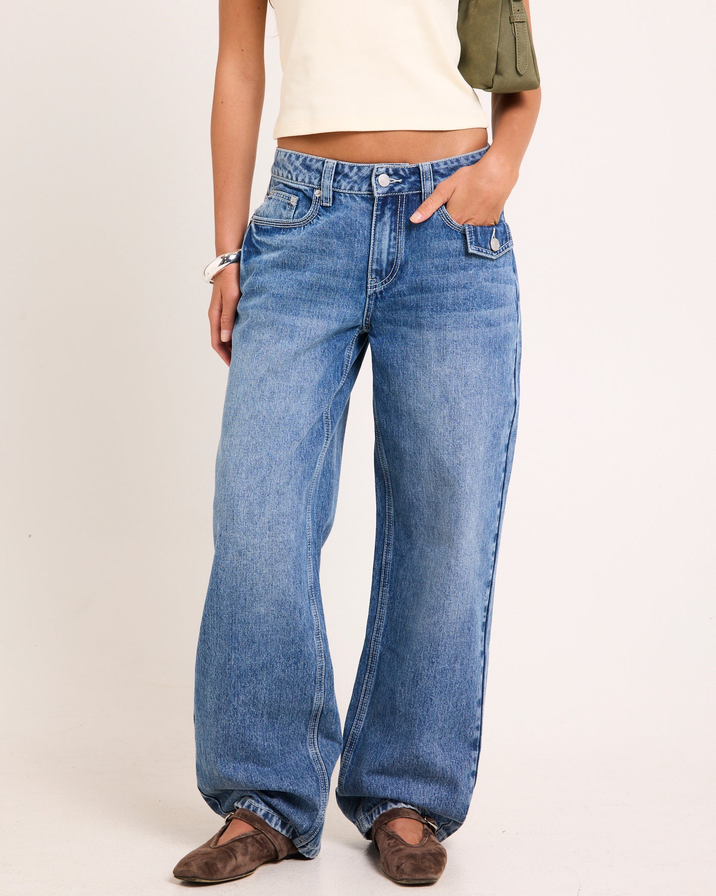 Low Rise Bobby Y2K Denim Jeans