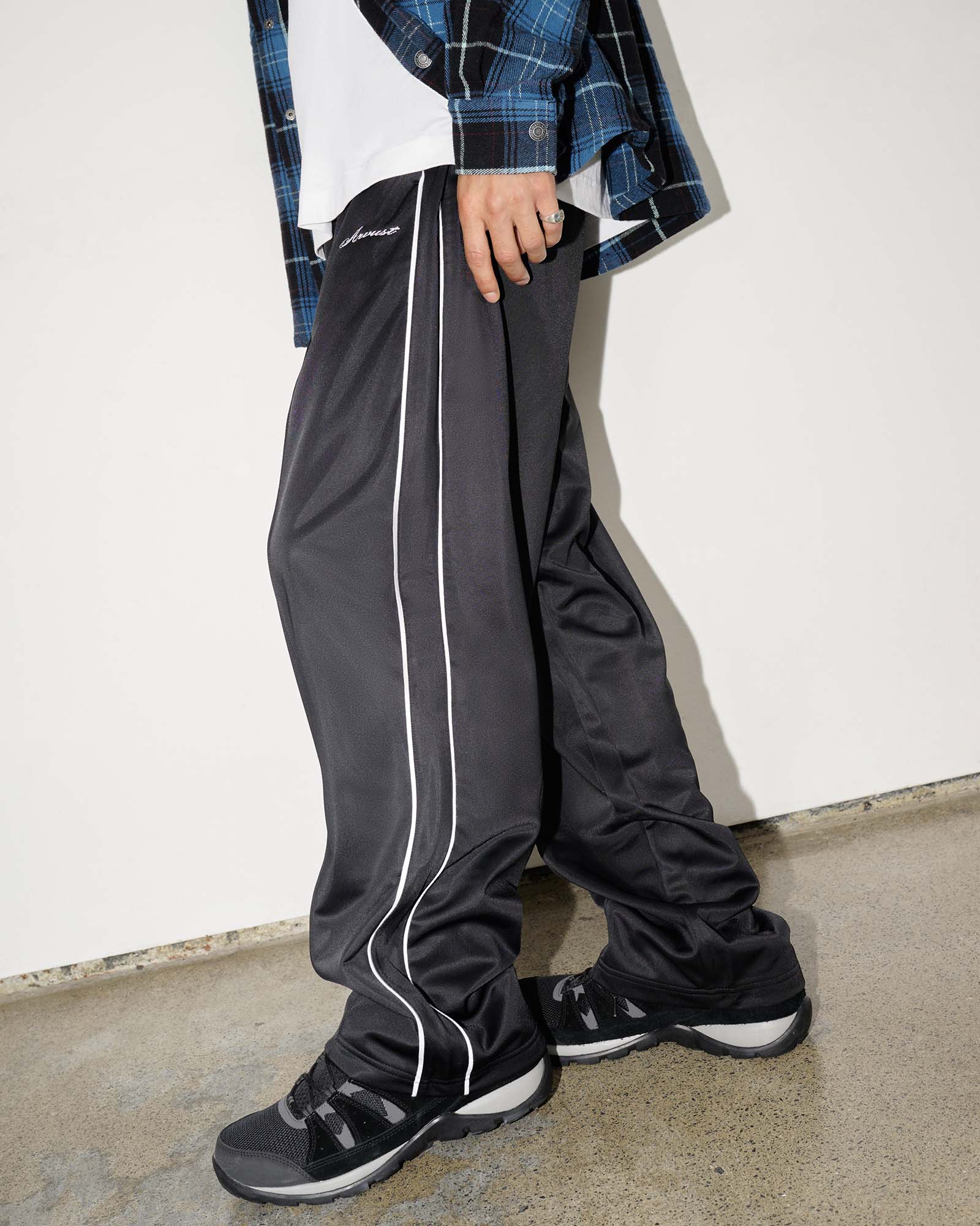 Script Tricot Track Pants – General Pants Co.