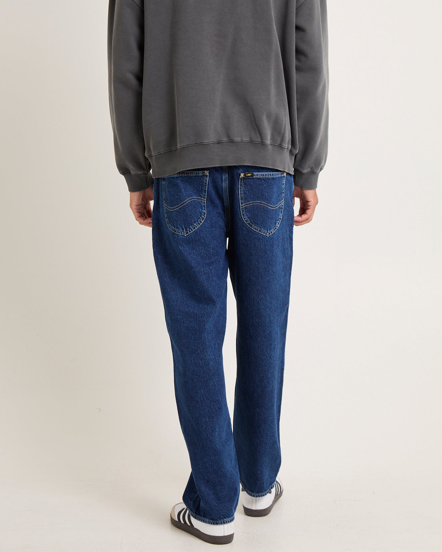 L-Four Baggy Denim Jeans Cash Indigo