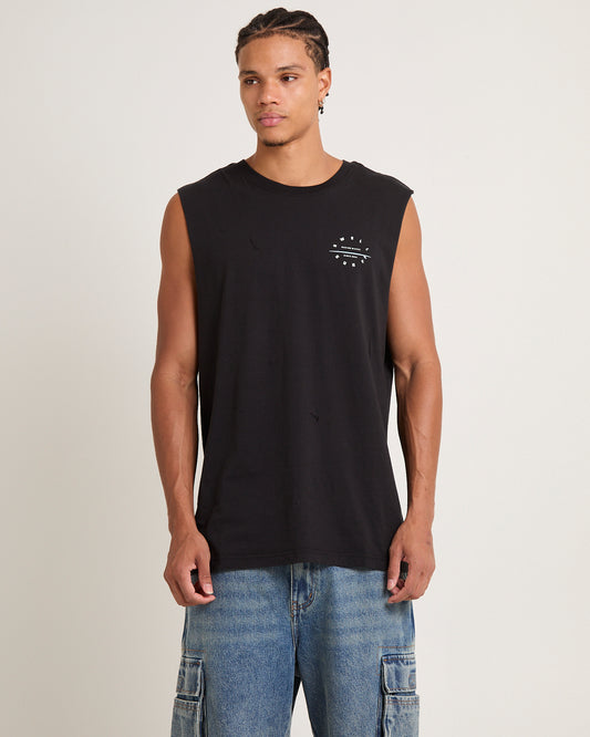 Board Muscle Tank Top BLACK