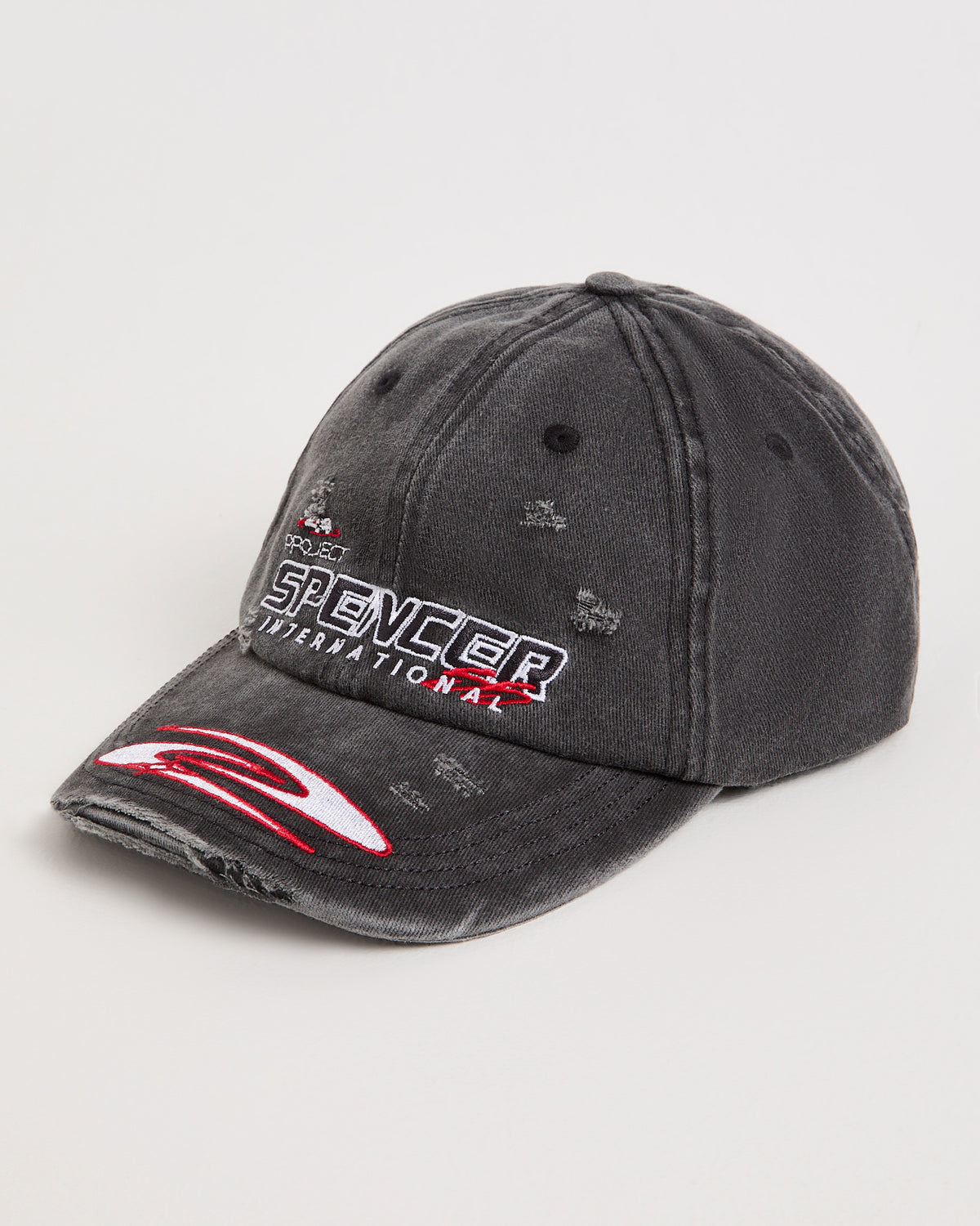 Speed Distressed Cap BLACK