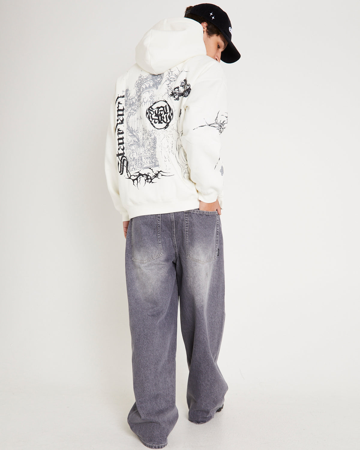 Society Baggy Denim Jeans DAZED ASH