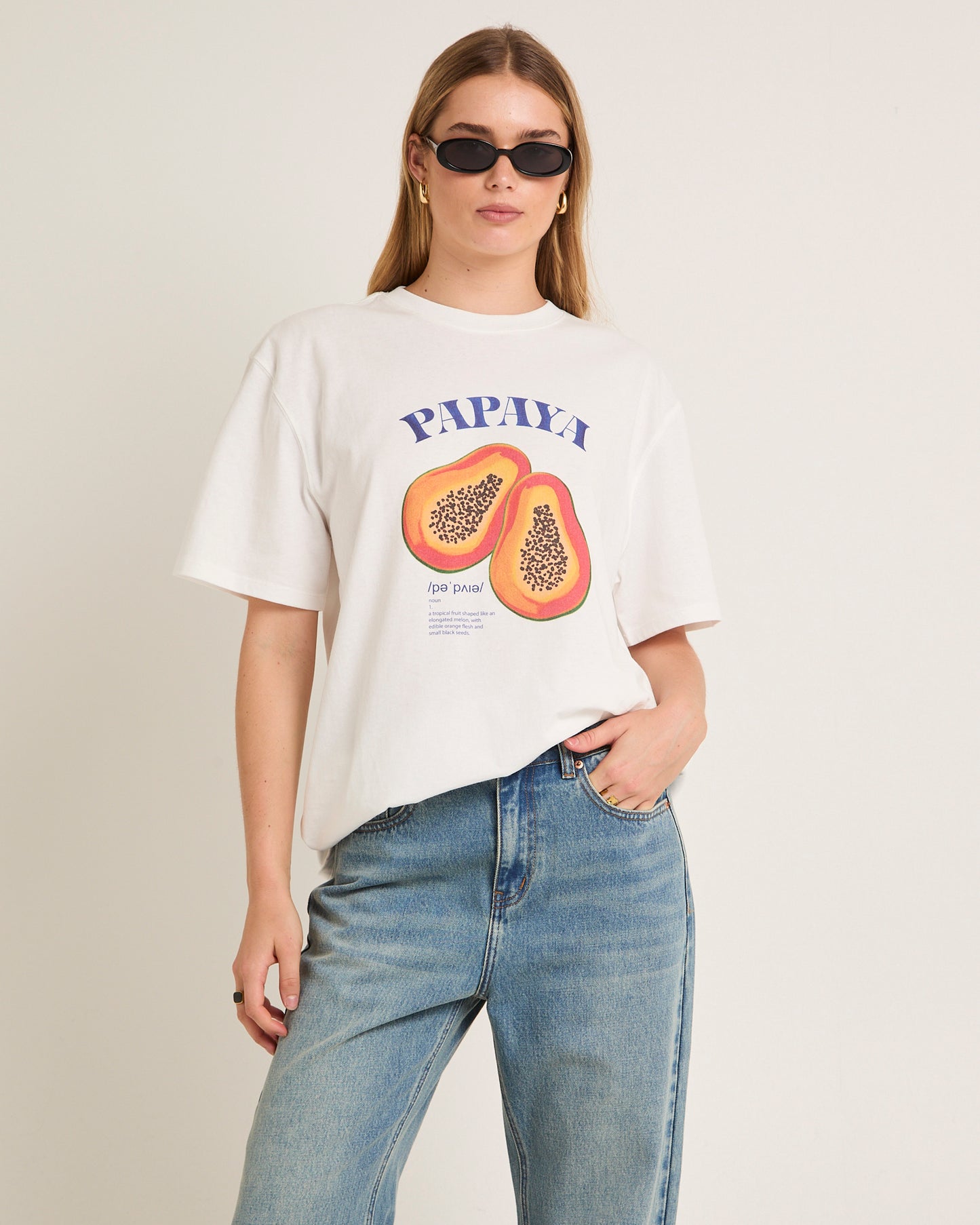 Papaya Oversized T-Shirt