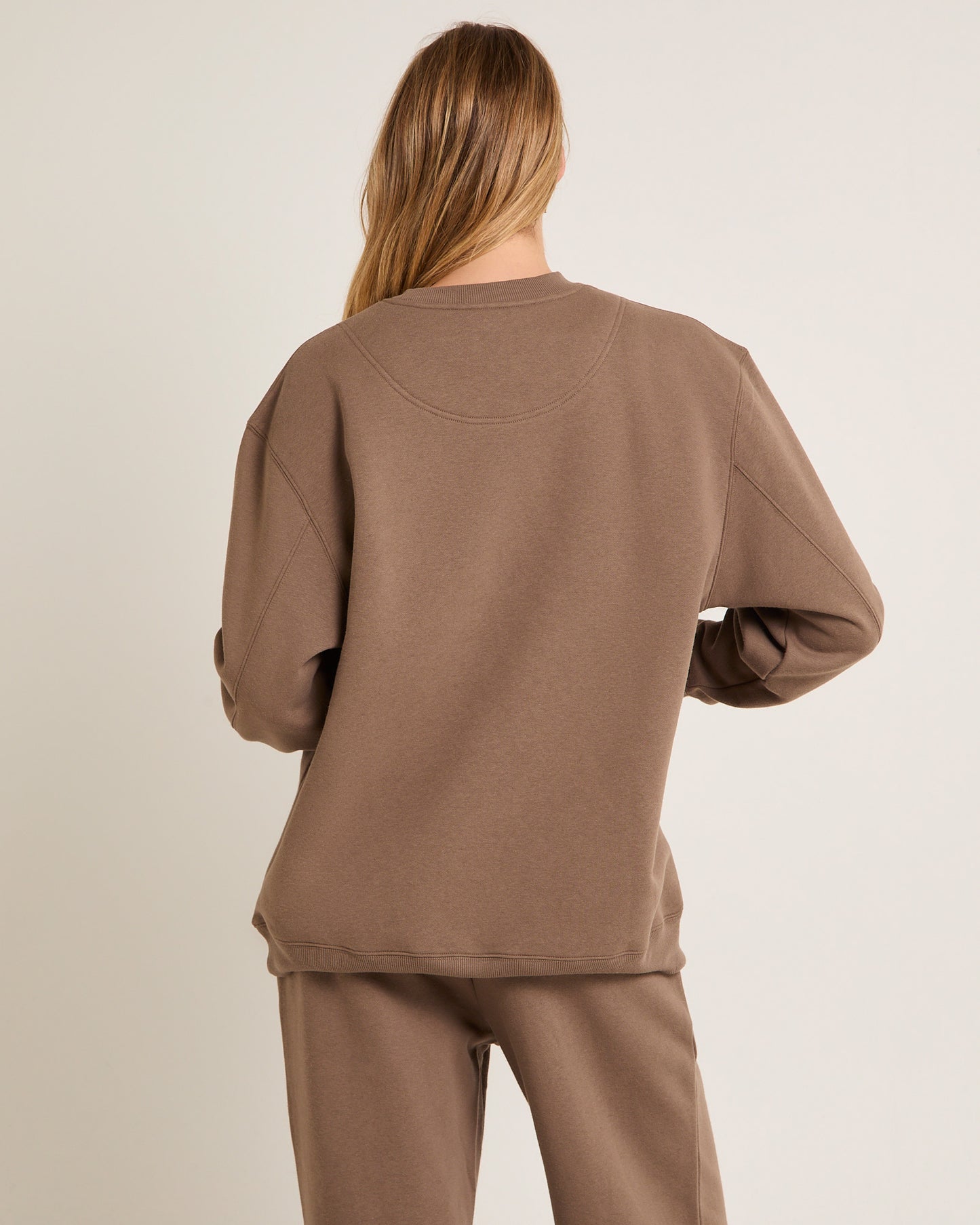 Spiros Oversized Crew Jumper