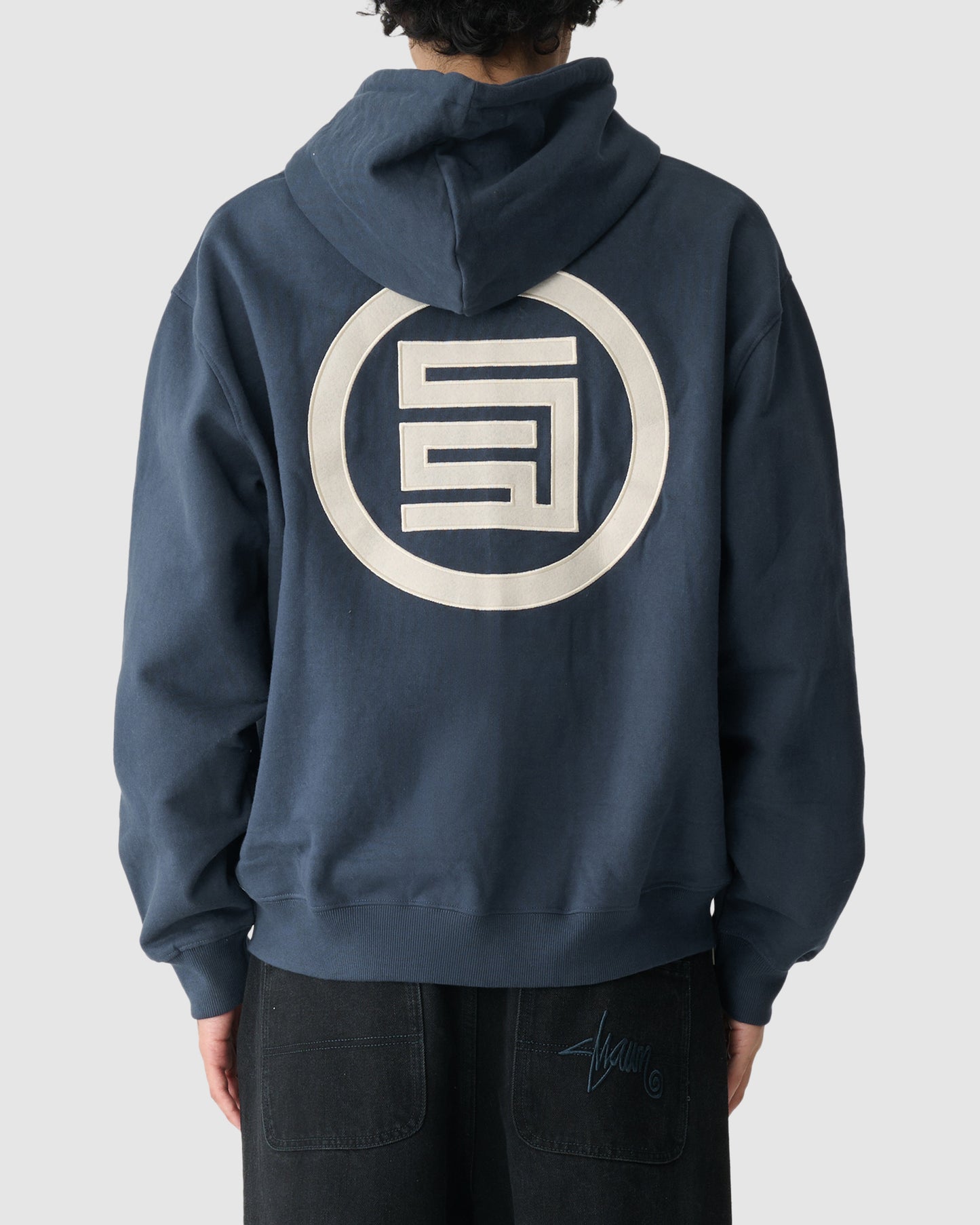 Applique Zip Thru Hoodie