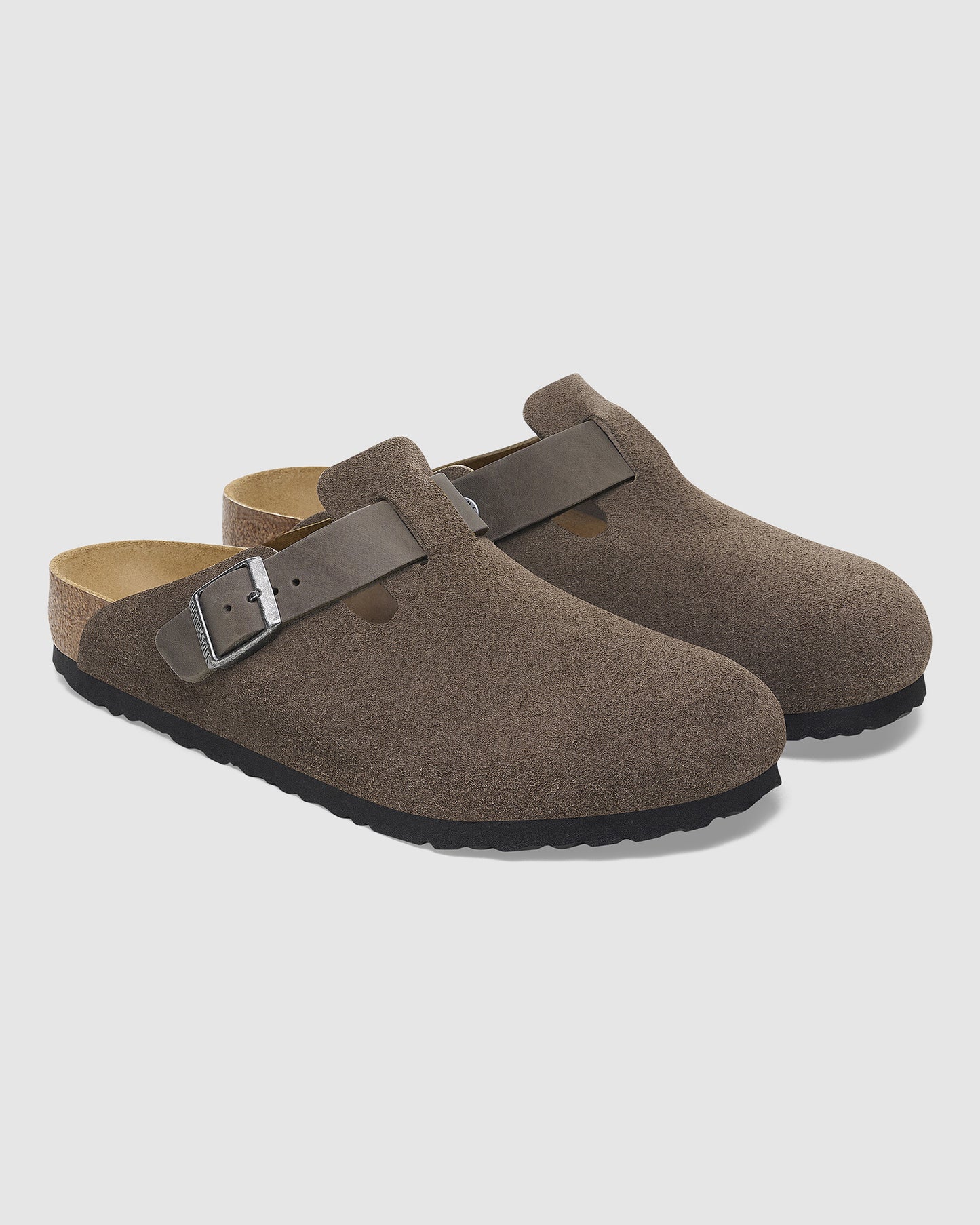 Boston Mixed Leather Clog