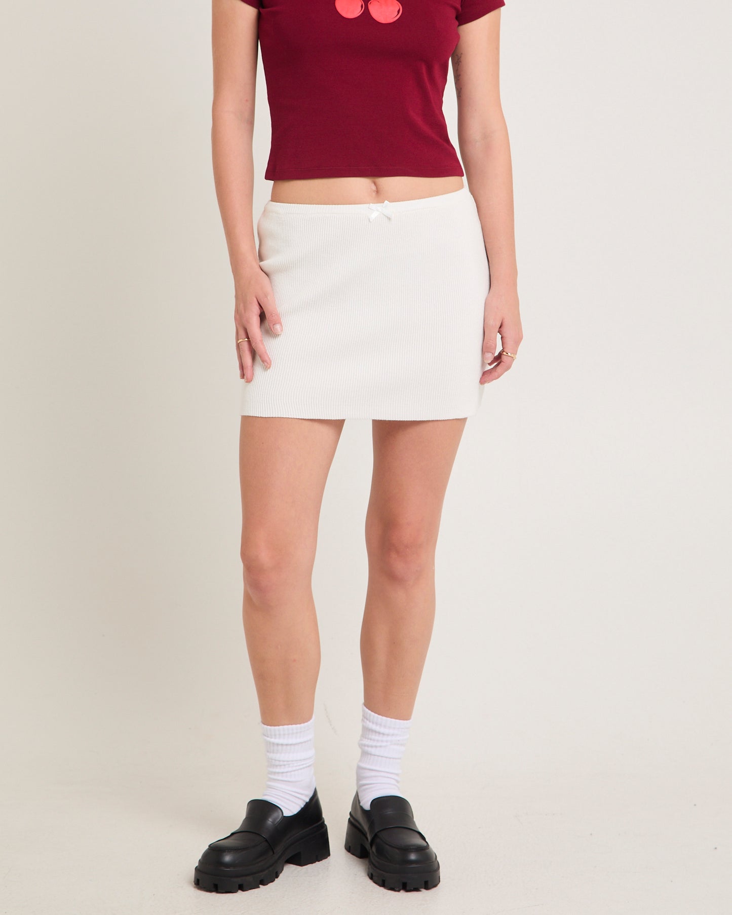 Avalon Knit Mini Skirt