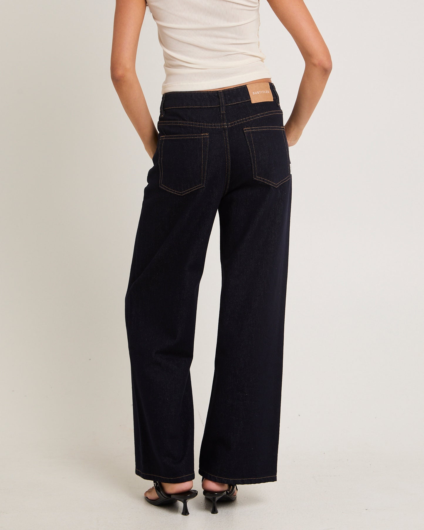 Wren Wide Denim Jeans Petite