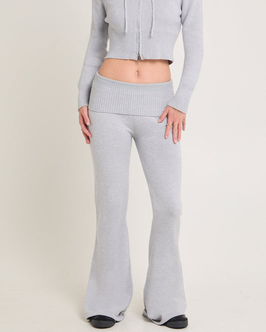 Sonia Fold Over Pants FAWN