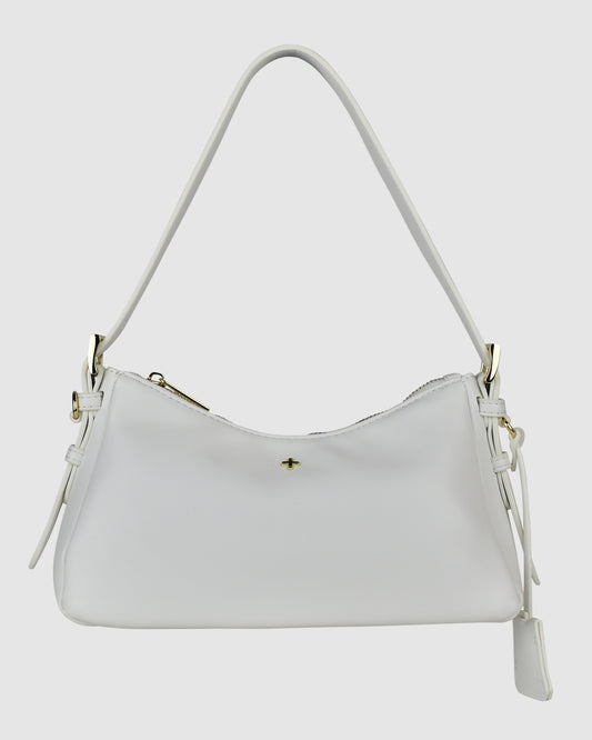 Brody Shoulder Bag WHITE PU